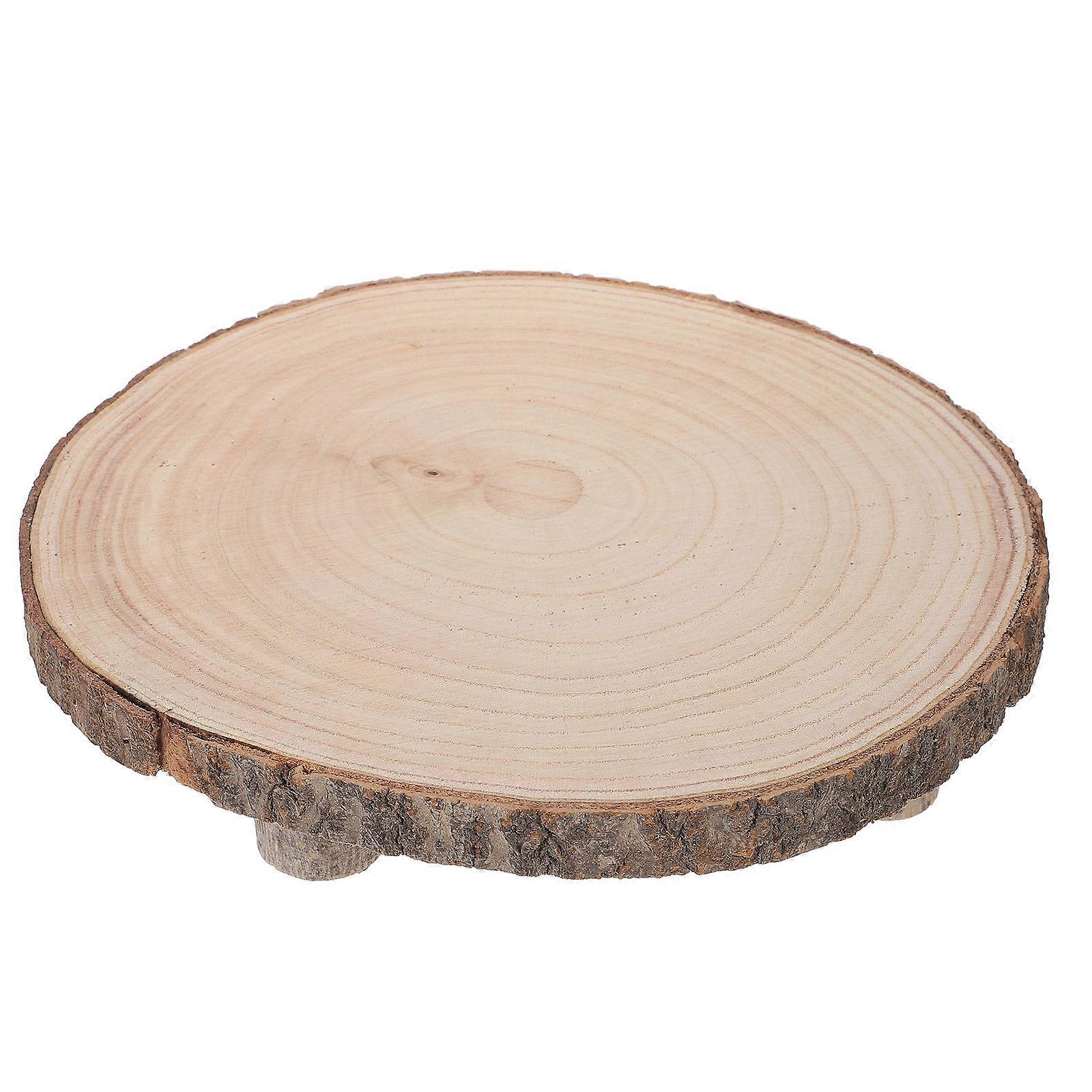 Wood Cupcake Holder Rustic Display Stand for Displaying Use 2Pcs