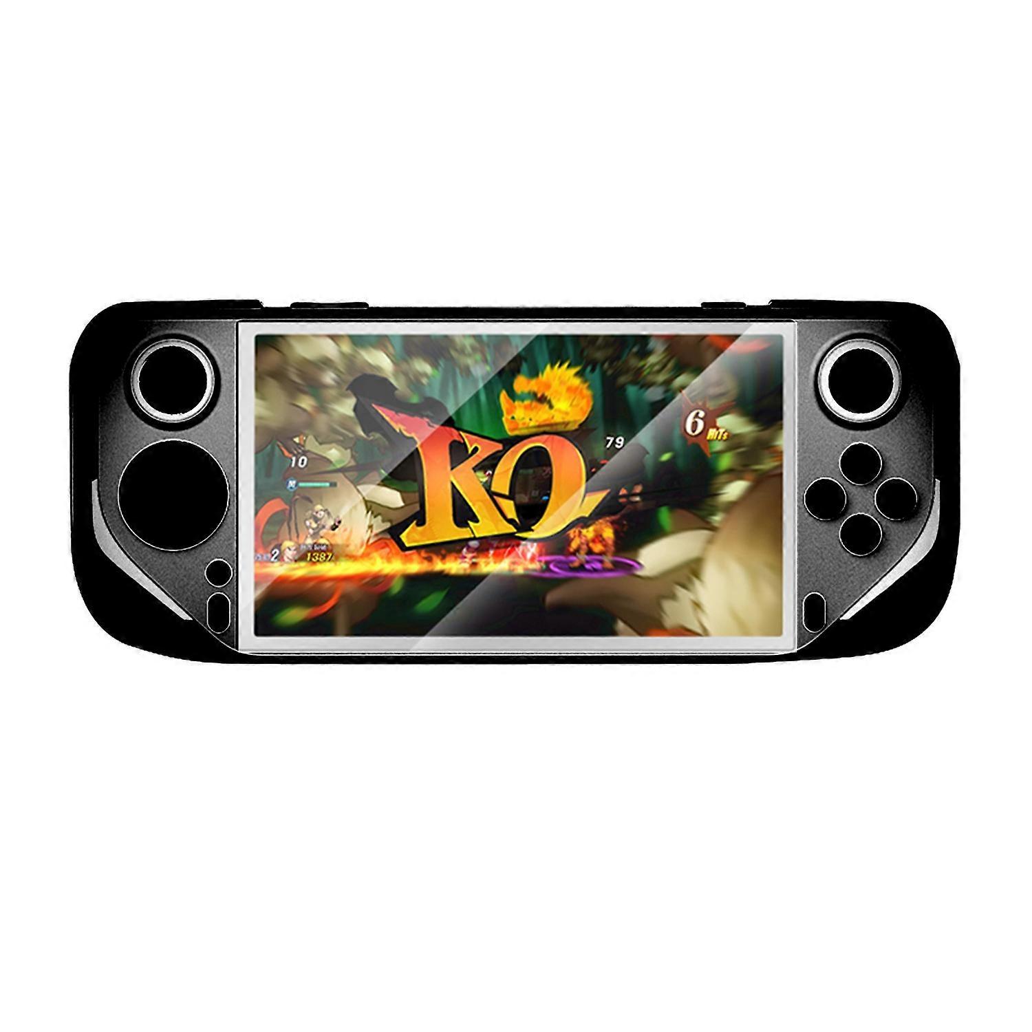 3pc E6 5" Android Handheld Game Console E-Sports Machine (No Card) - Black
