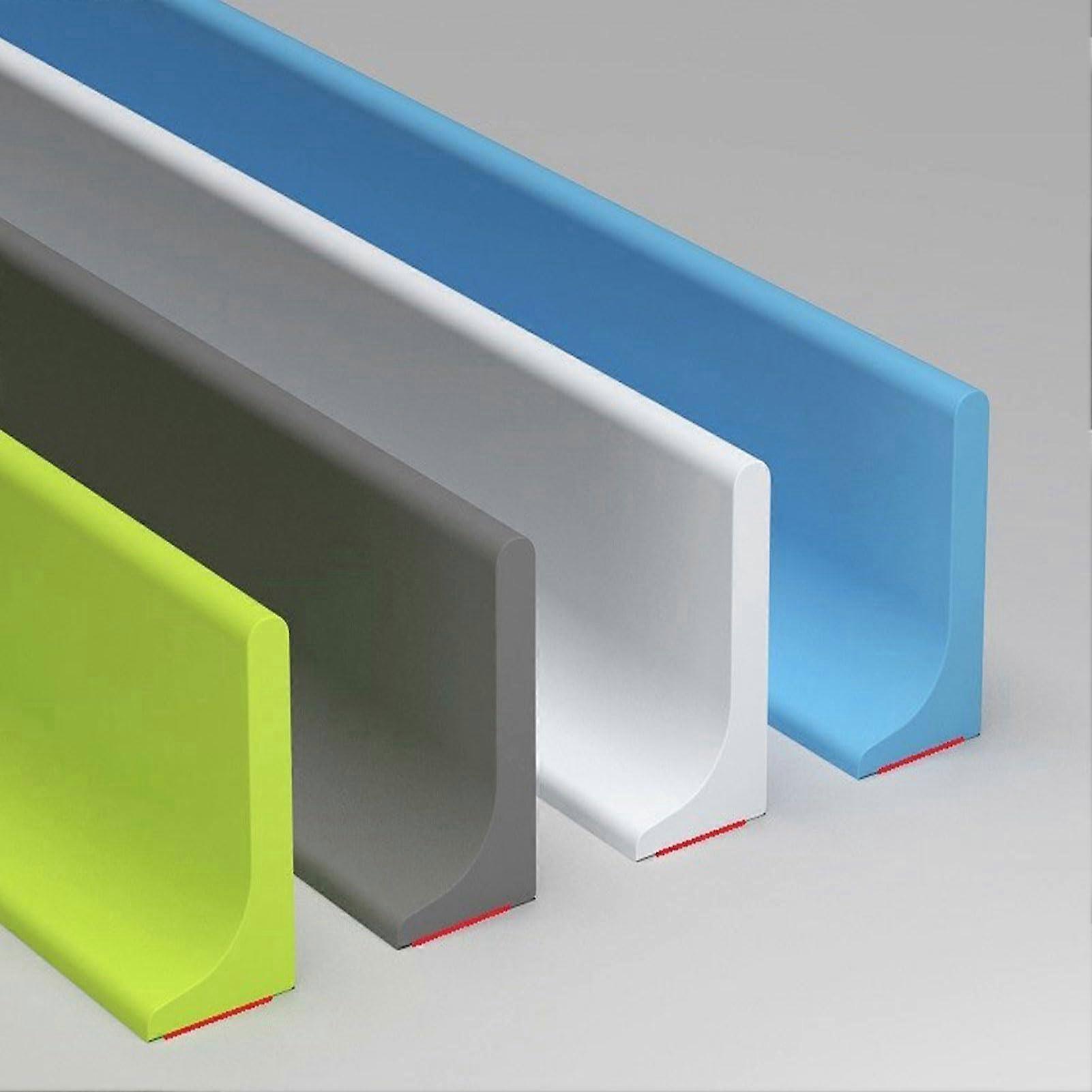 Shower Water Dam Barrier Collapsible Threshold Seal For Shower Screen Door 380 Cm