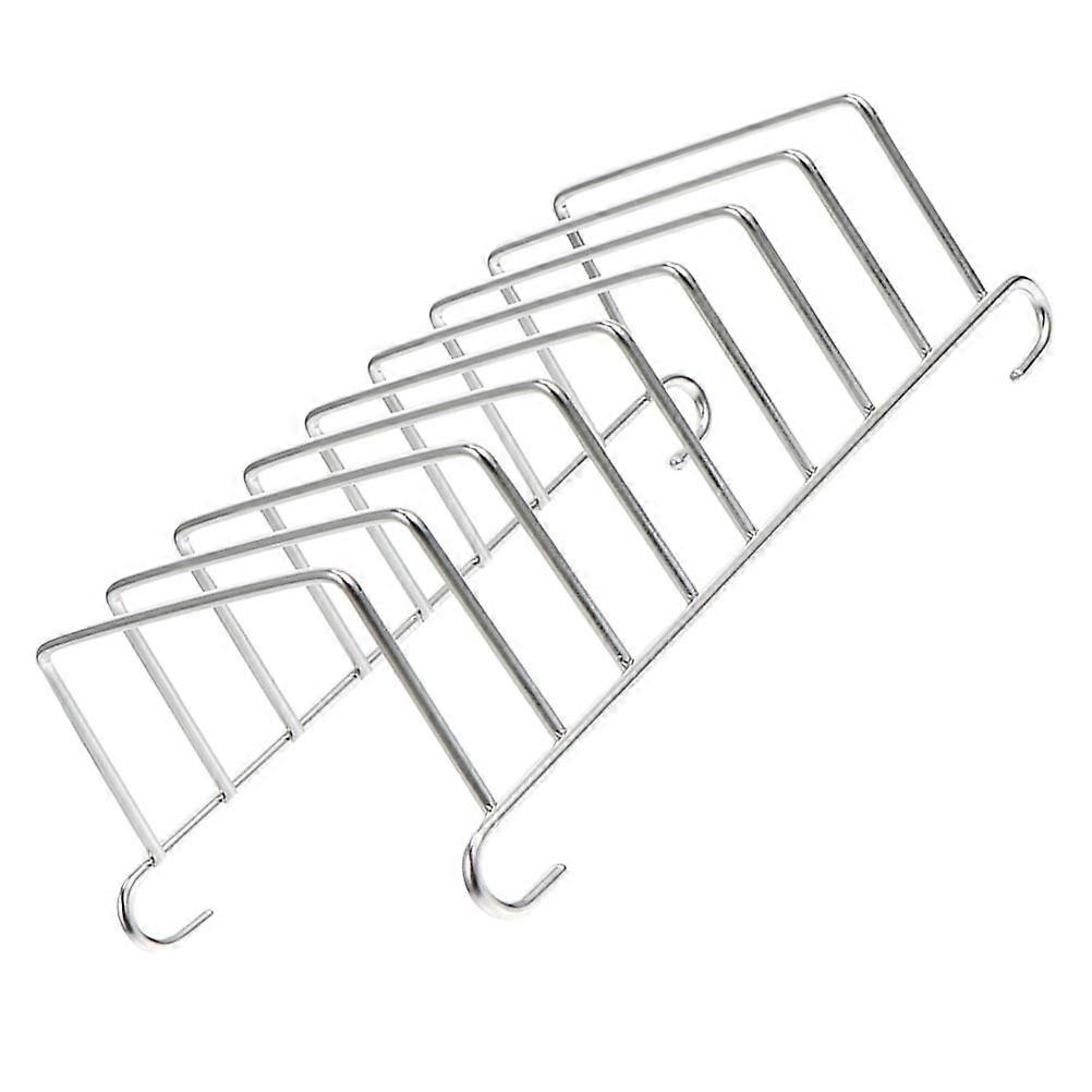 Stainless Steel Cooking Grilling Rack Bread Rack Tool For Home Users Easy Cleaning Rectangular Shape 1Pcs