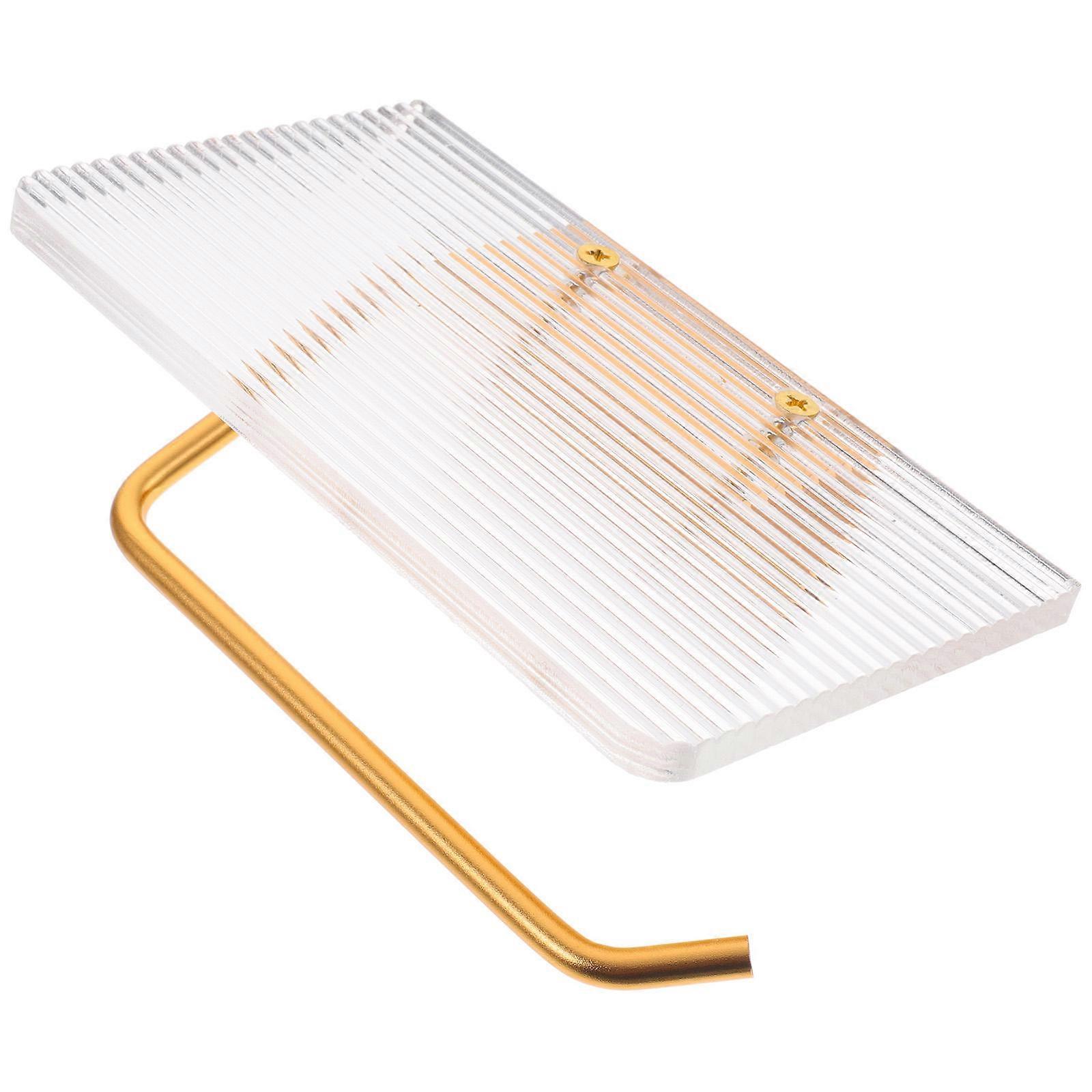 Rust-Resistant Toilet Paper Roll Holder 2Pcs For Bathroom And Kitchen Space Utilization Stylish Design