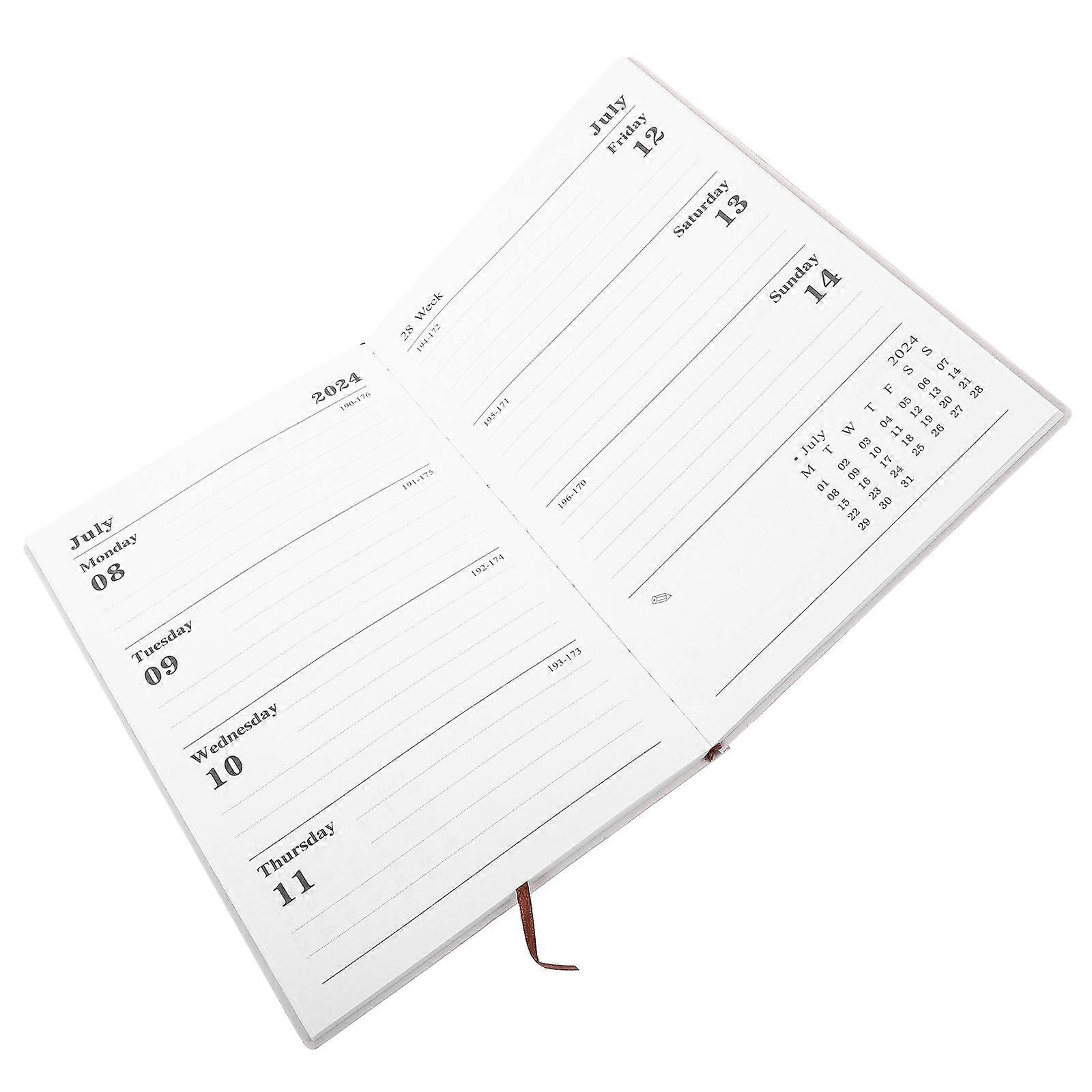 Portable Multi-Function Note Book Organizer For Students Academic Office Daily Life 20.6X14.5CM 3Pcs