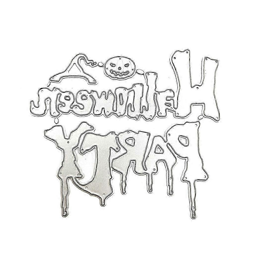 DIY Crafts Card Making Embossing Stencil for Album Horror Party Paper Card