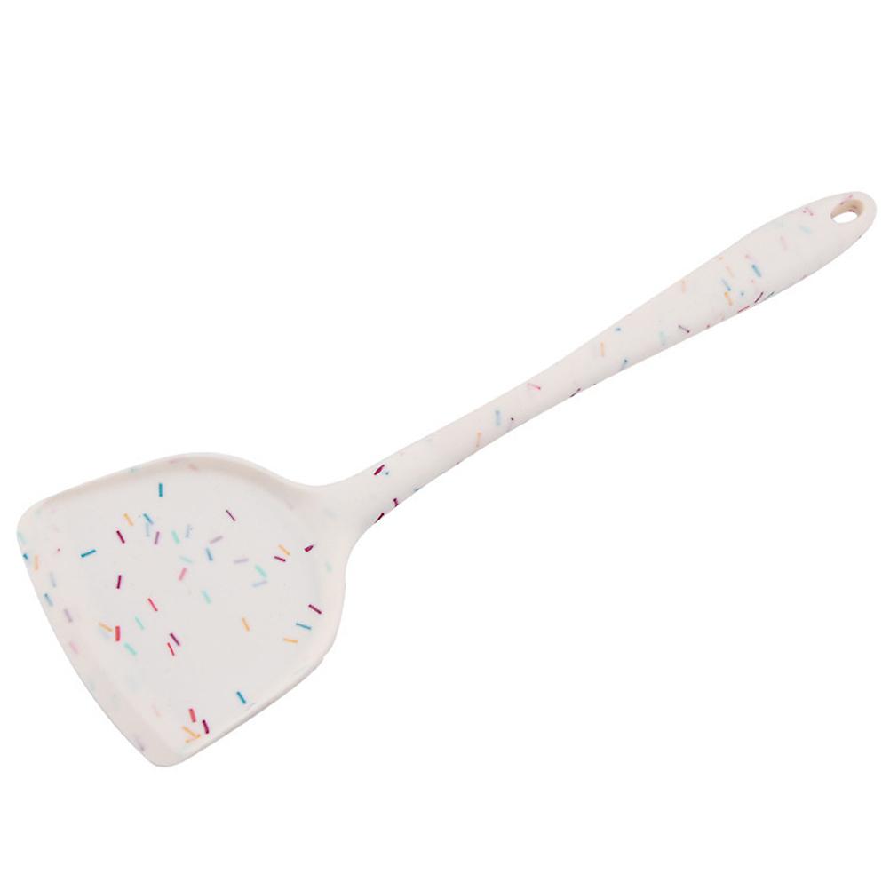 Non-Stick Pan Spatula Silicone Cooking with Long Handle 2Pcs