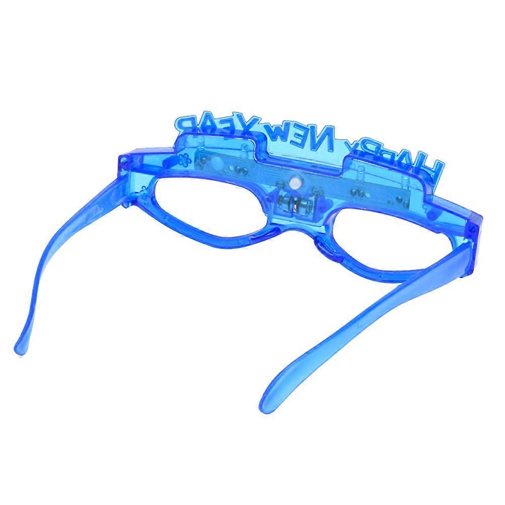 New Year Glasses LED Light Up Glasses for Party Use Pink