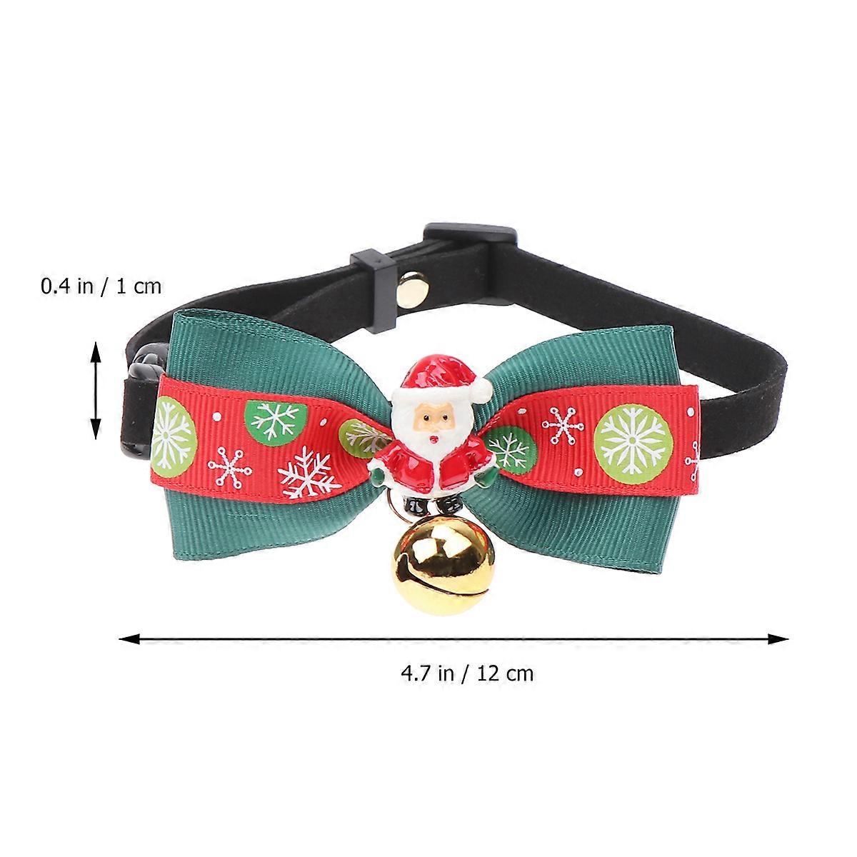 Christmas Pet Collar Bow-Knot for Pet Decor