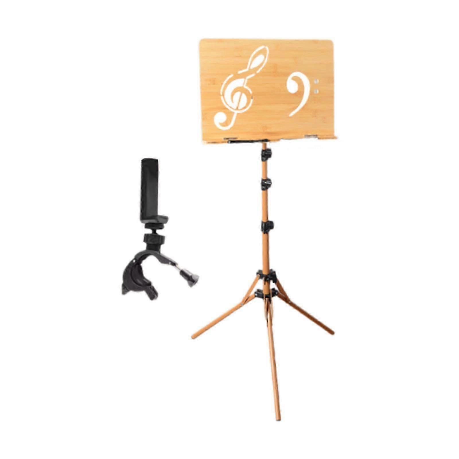 adjustable height wooden music stand professional stable