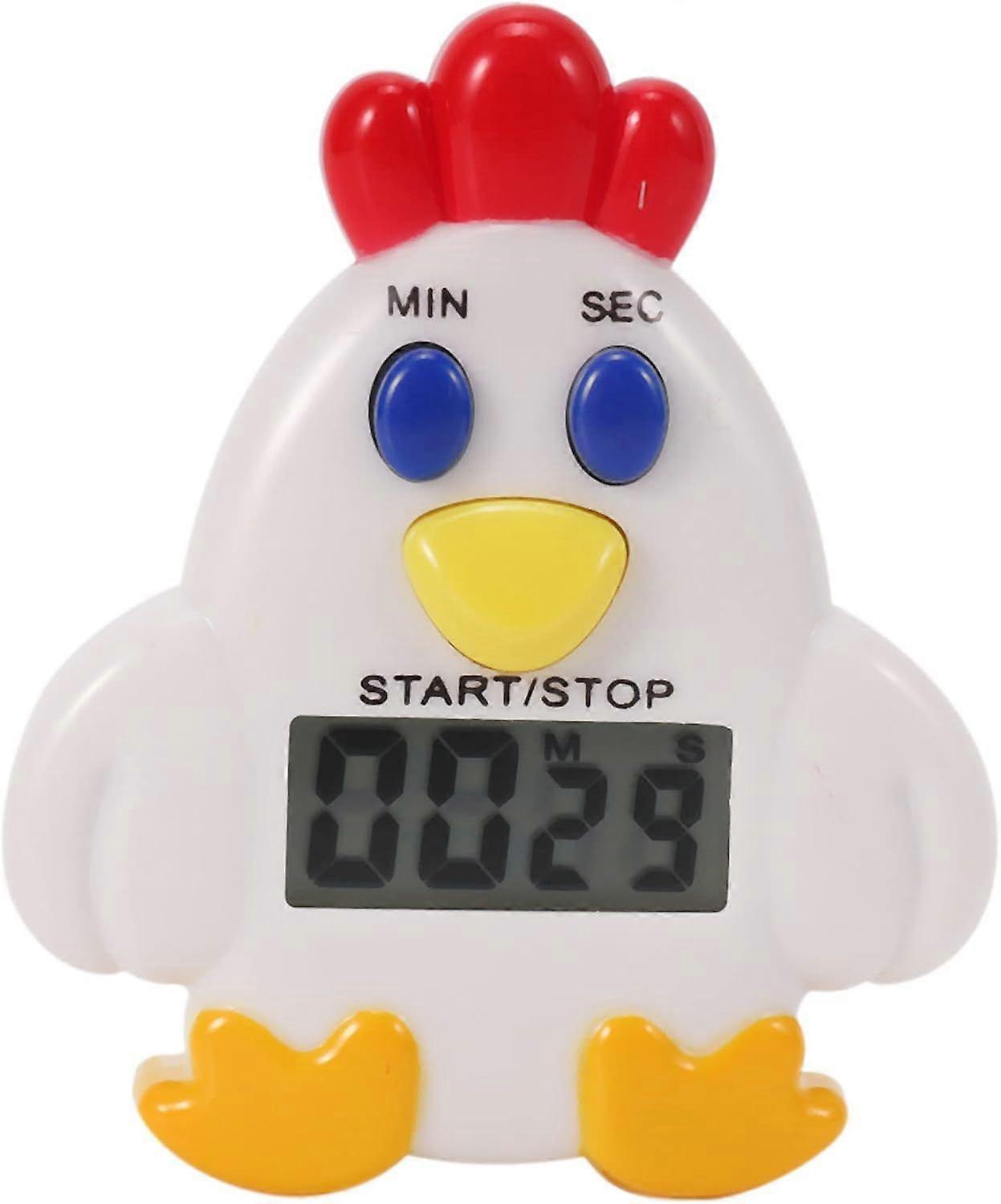 Digital Kitchen LCD 99 59 Sec Countdown Sequence Chicken Alarm Timer Tool