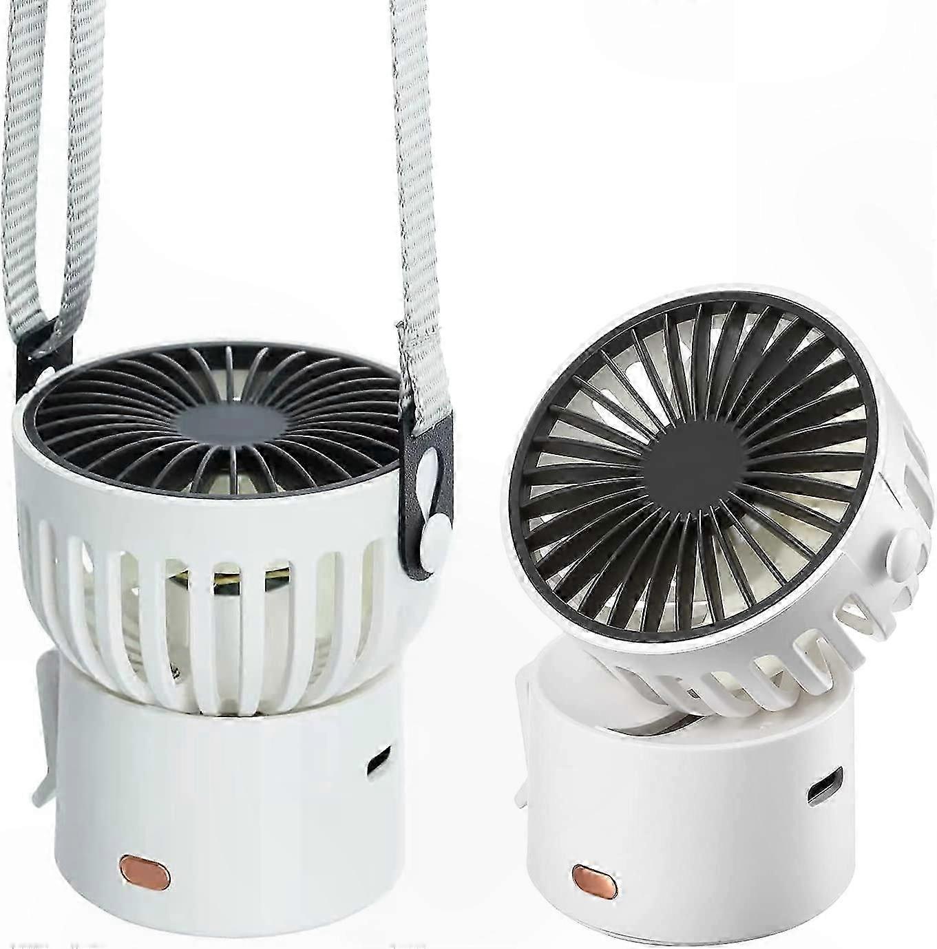 Portable Mini Handheld Fan, USB Rechargeable, Battery Operated Personal Cooling Fan