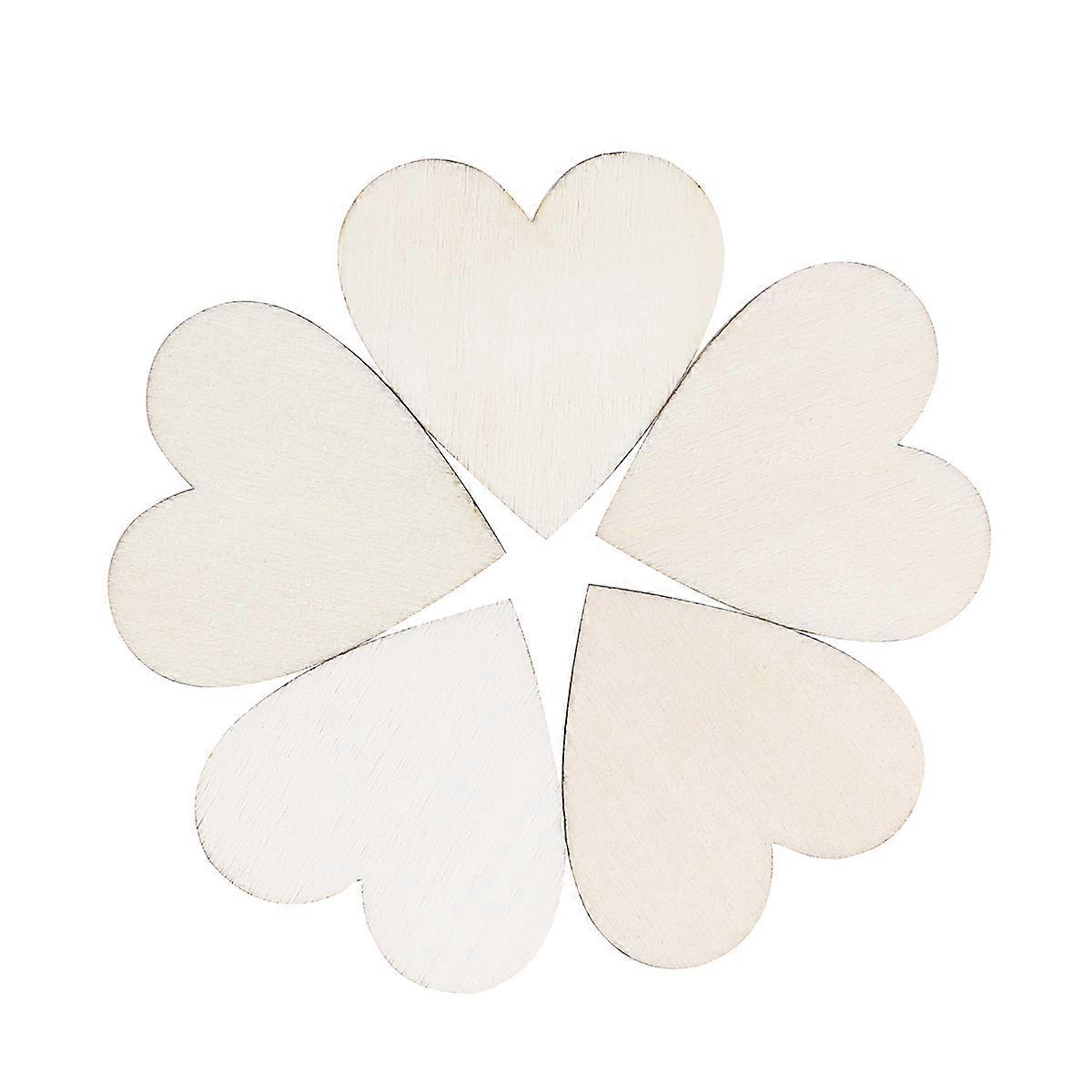 Log Slices Heart Wood Discs for DIY Craft Use 3Pcs Included