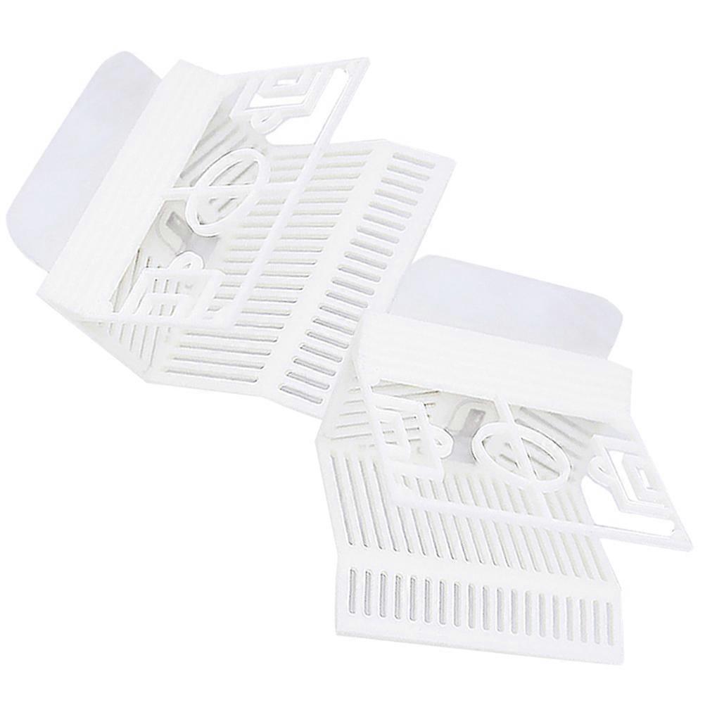 Kitchen Sink Tray for Sponge Holder and Drain Rack with 8Pcs White Set
