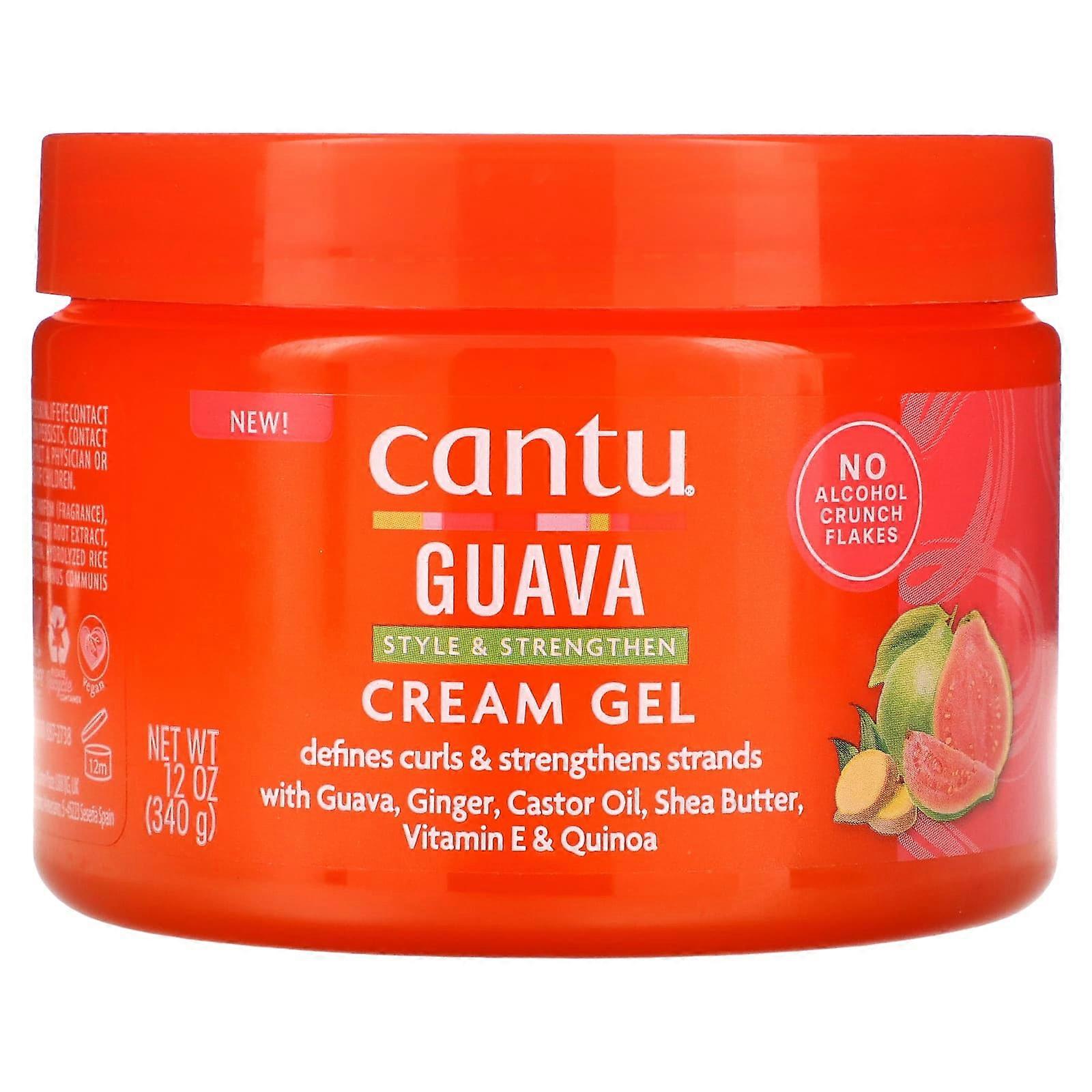 Cantu, Guava Style & Strengthen, Cream Gel, 12 oz (340 g)