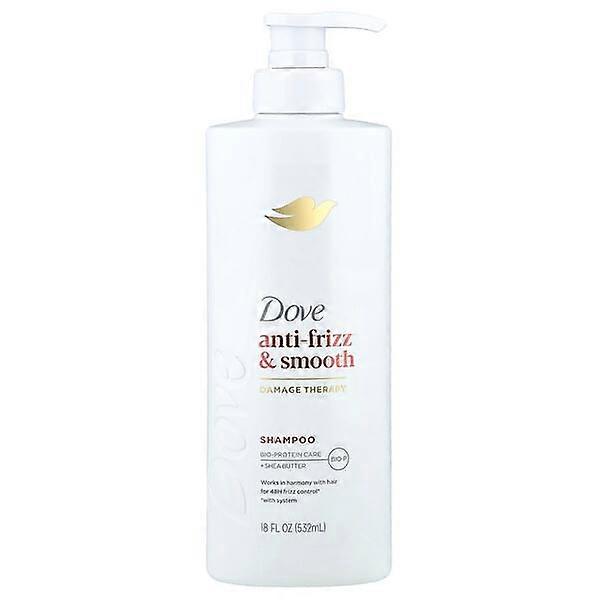 Dove, Anti-Frizz & Smooth, Shampoo, 18 fl oz (532 ml)