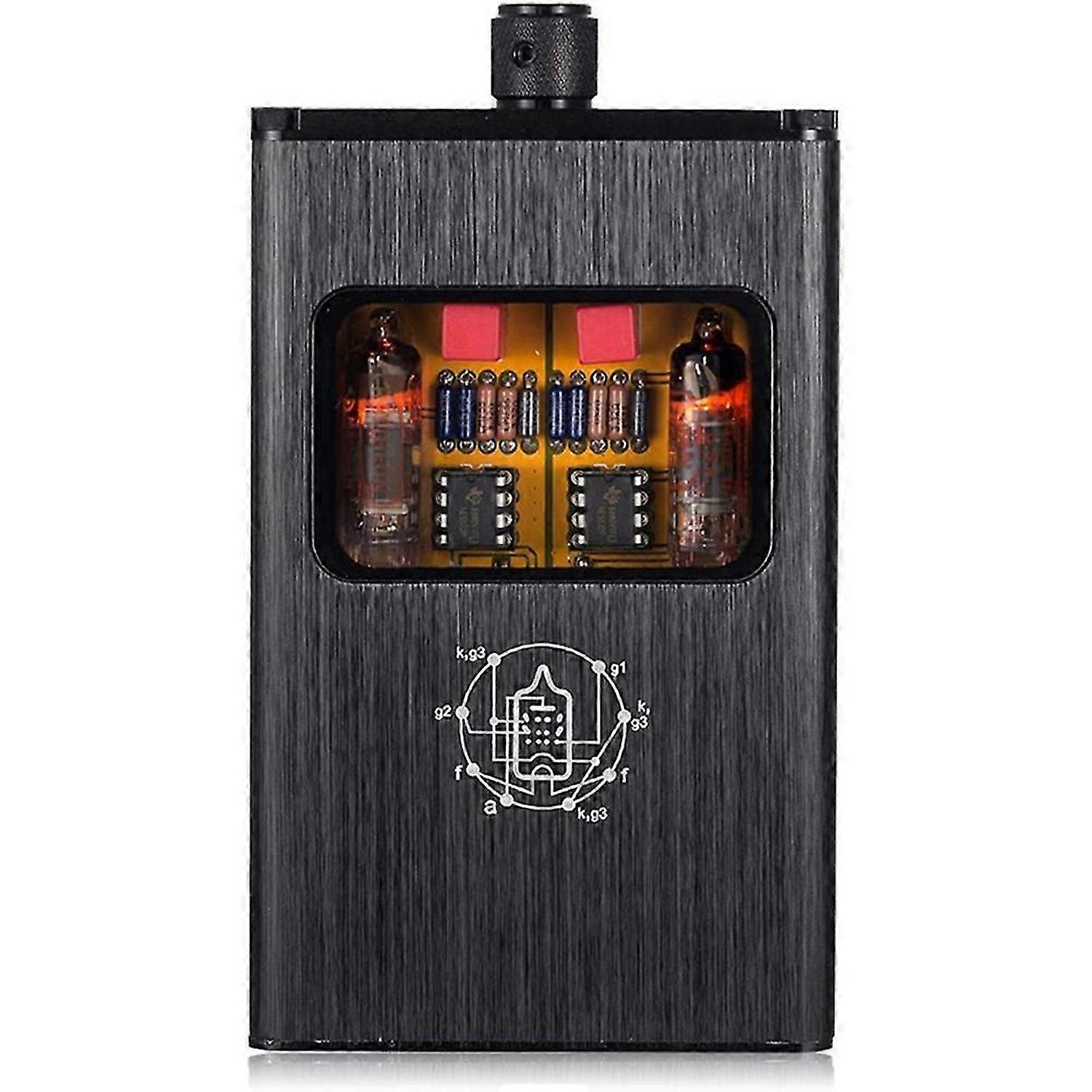 B4-X Portable Dual-Mono Vacuum Tube Headphone Amplifier Dual-Mono Balanced Stereo Audio Amp Audio He