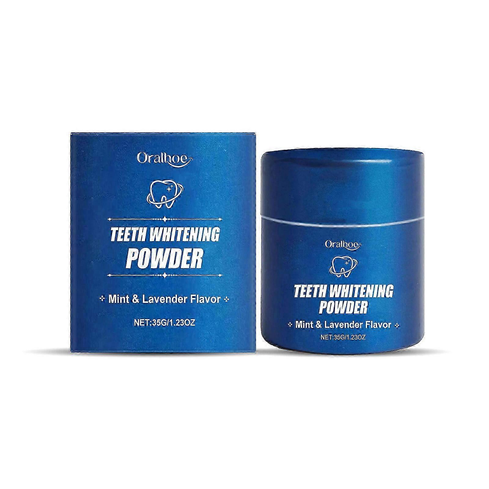 مسحوق تبييض معجون الأسنان السحري ، مسحوق تبييض الأسنان السحري ، يزيل البقع ، بدون حساسية ، مسحوق أسنان بنكهة النعناع