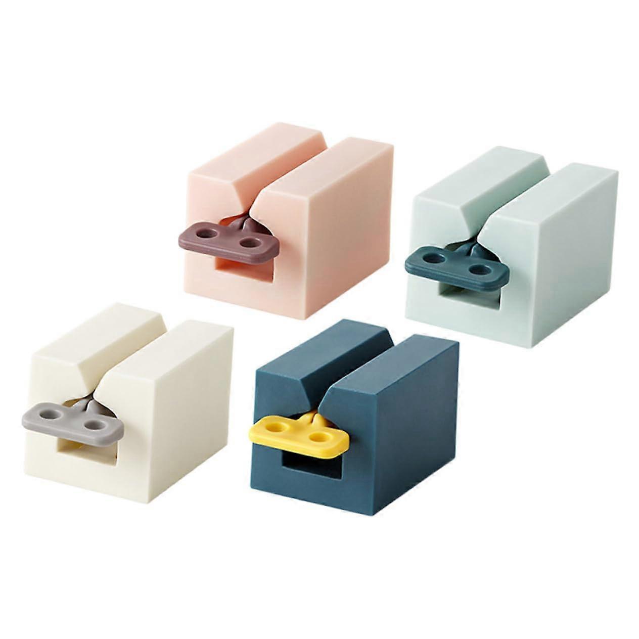 Manual Toothpaste Squeezer 4Pack, Flexible Tube Roller For Bathroom And Facial Cream Tubes, Waste Reduction