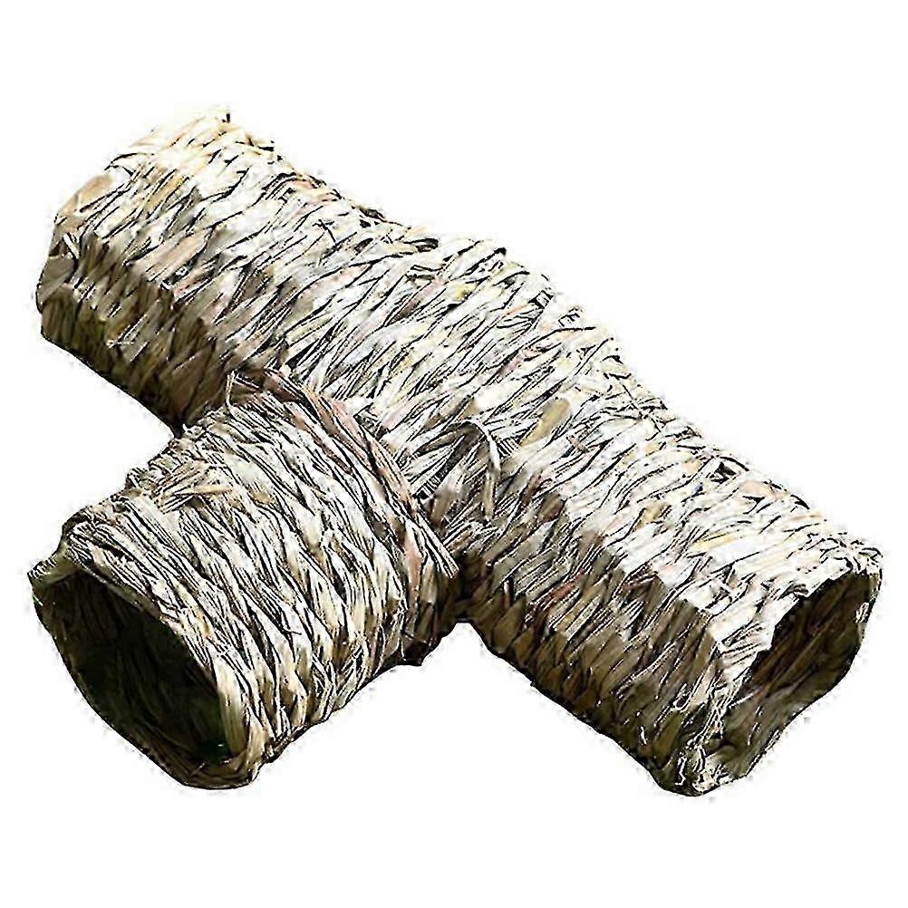 Liten Nest Tunnel Gjemmested for kjæledyr Gressbur Leketøy