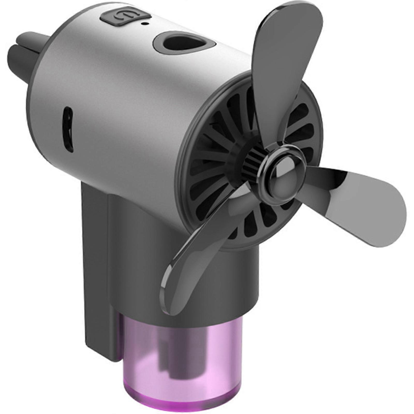 Vents Clip Essential Oil Diffuser For Cars Featuring Double Air Technology And Secure Adjustable Mounting System Multicolor