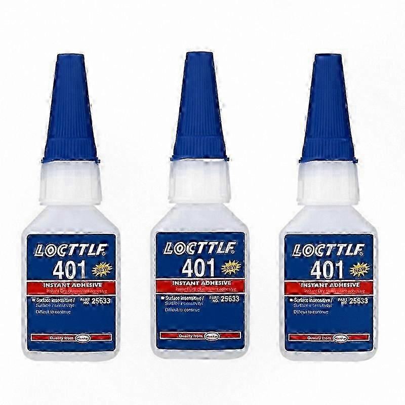 3-Pack 20ml Rapid Adhesive for Fast Fixes and Crafting Projects