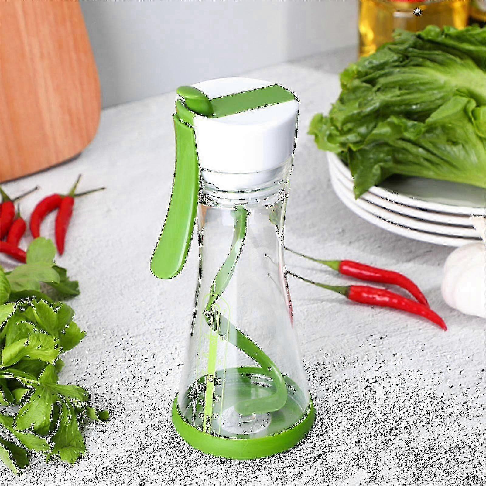 Salad Dressing Mixing Jar, Manual Dressing Mixing Container, Salad Dressing Blender For Home Kitchen XiXi