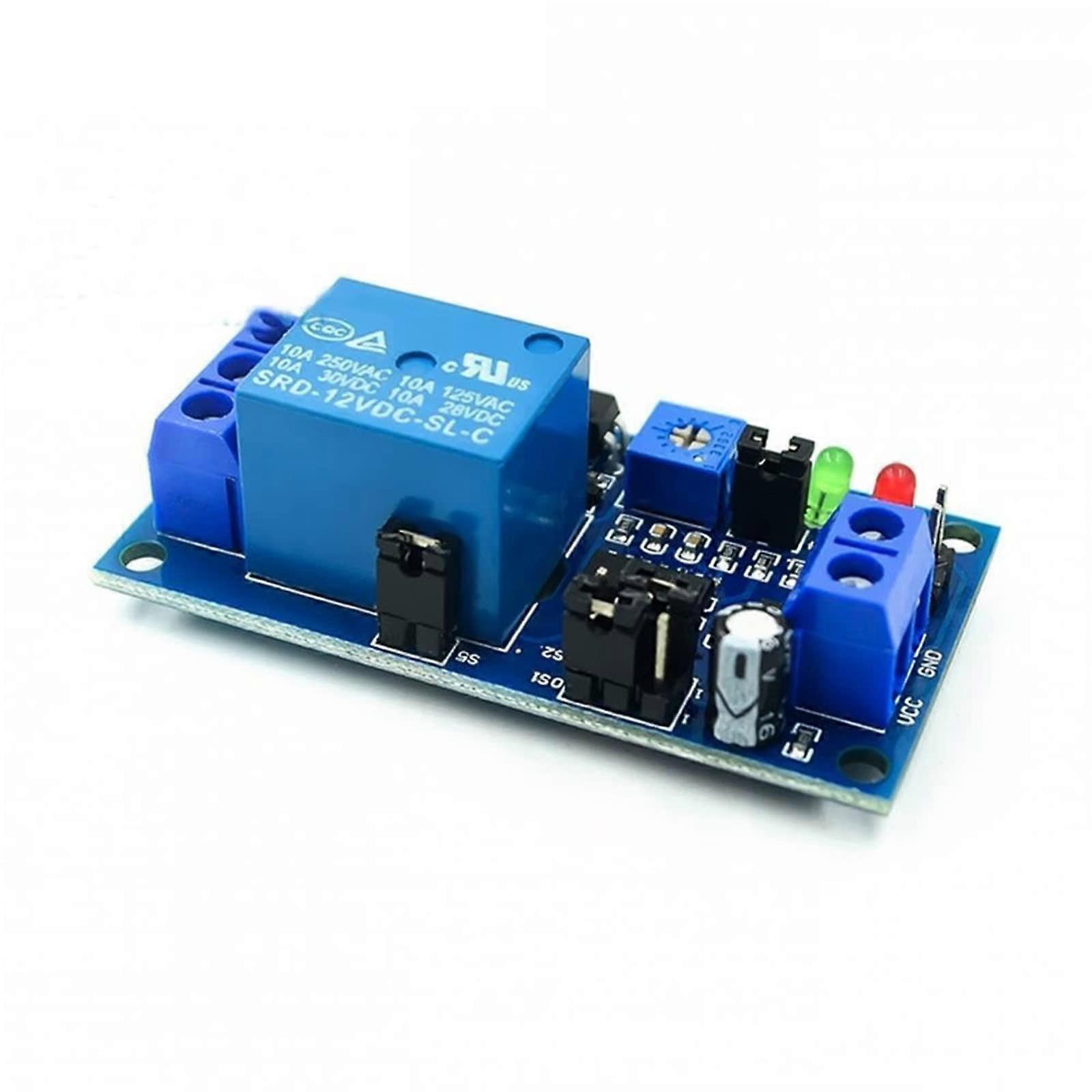 Delay Relay DC 12V Time Delay Relay Module, Delay On/Off Timer Switch, 12 V Timing Relays Board