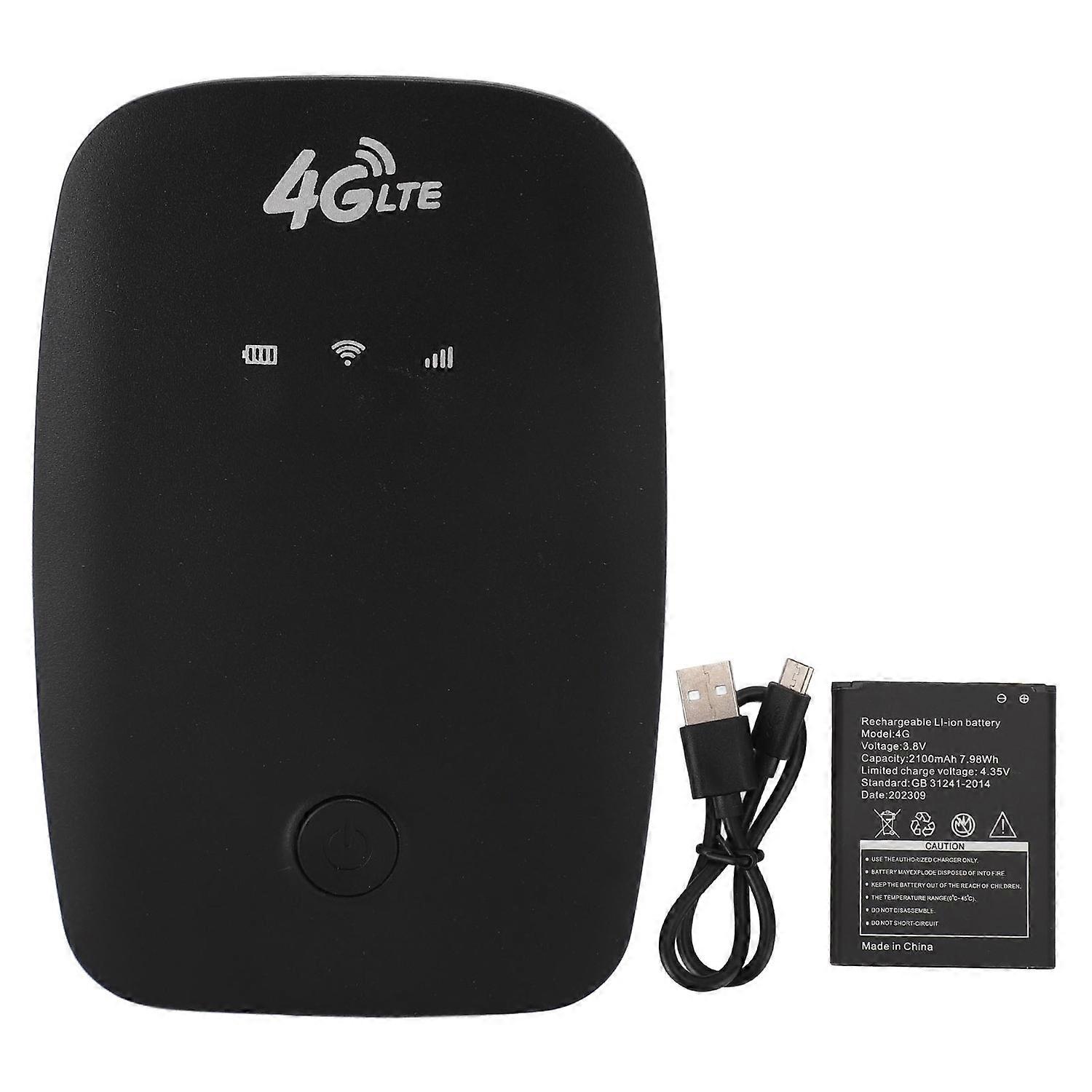 4G LTE Portable WiFi Wireless Router USB Powered 150Mbps High Speed Sharing Up to 10 WiFi Devices 4G
