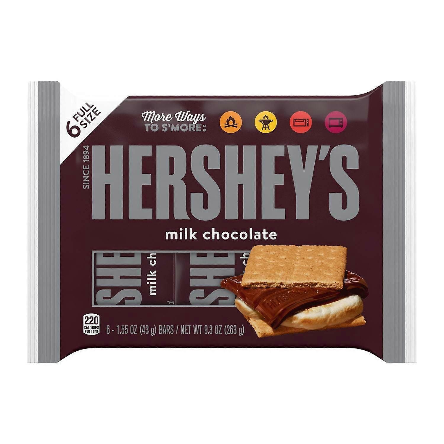 Πακέτο καραμελών σοκολάτας γάλακτος Hershey, 6 EA