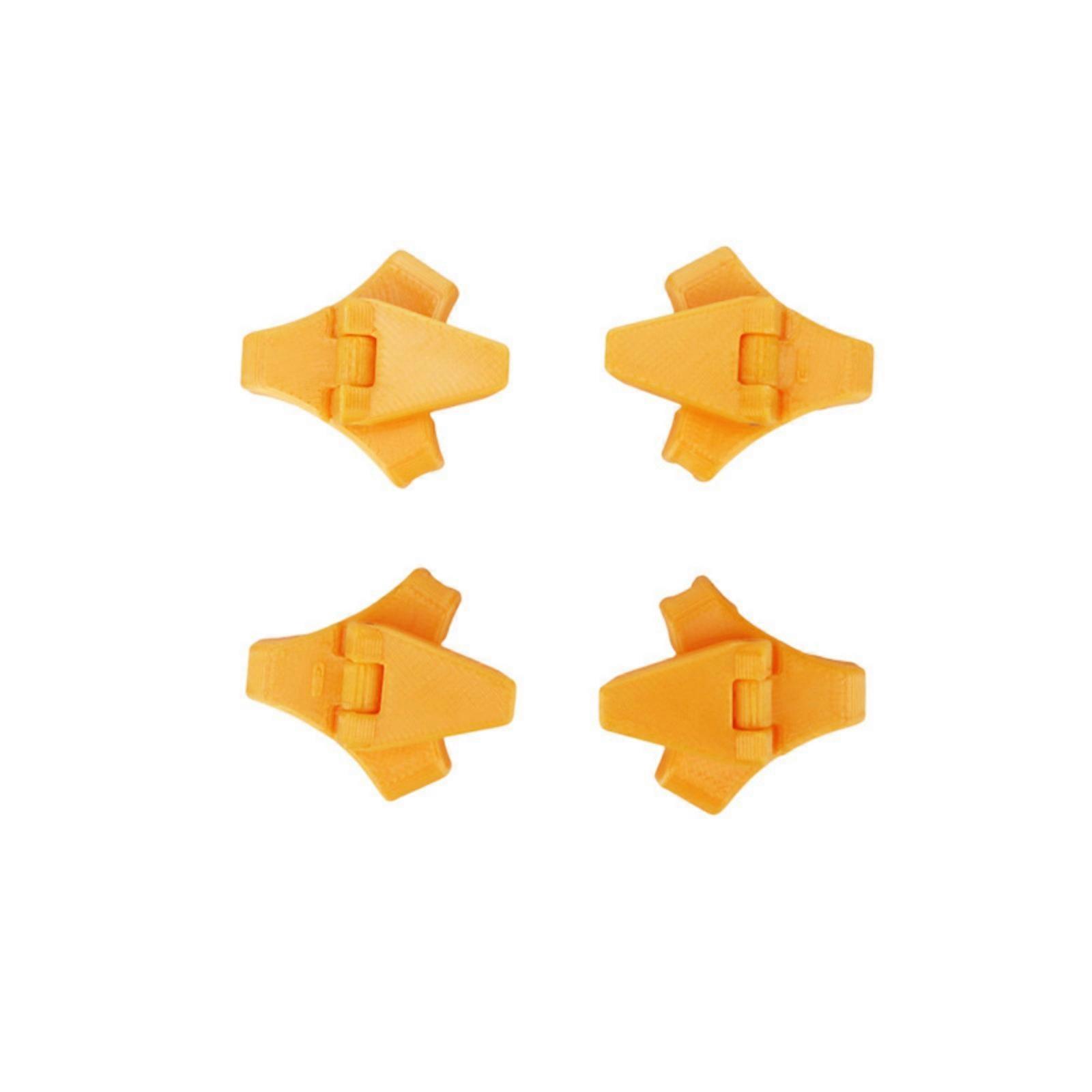 Foldable Drones Landing Gear Stabilizing Base With 1cm Elevations Scratch Proof for 2 Smooth Operations  Orange