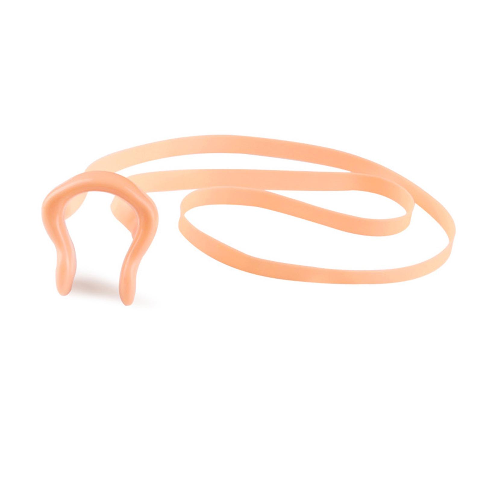 Swimming Nose Clip with Rope Practical Swim Nose Guard Nose Protector Nose Piece for Swimming Surfing Snorkeling Multicolor