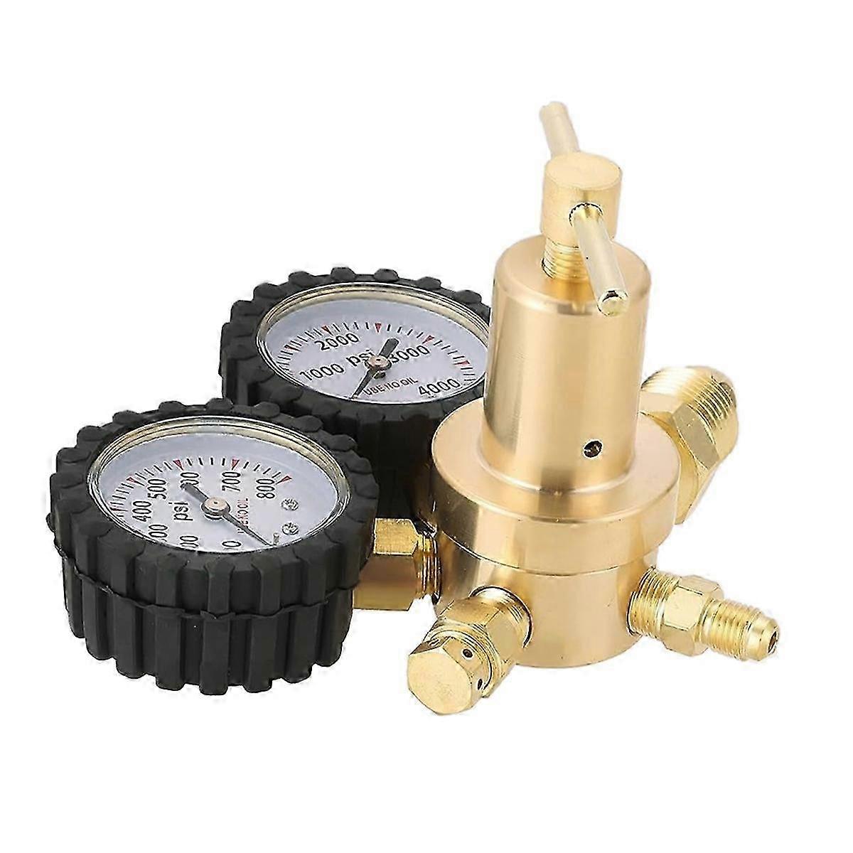 CGA580 Brass Nitrogen Regulator Reliable Brazing Heavy-Duty