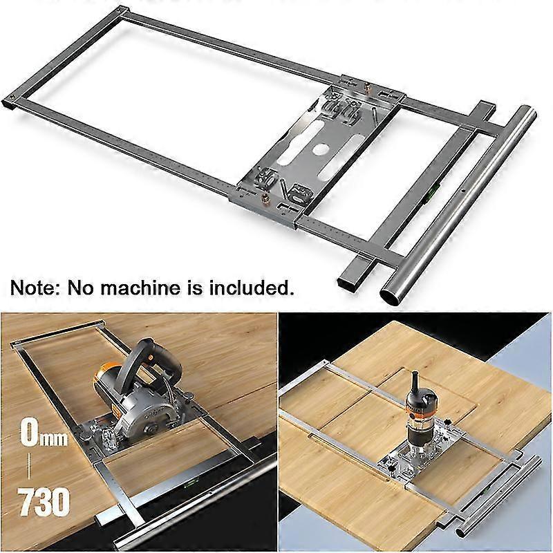 Saw Guide Rail For 4 Inches Electricity Circular Saw Multi-function Cutting Machine Trimmer Machine Edge Guide Positioning Cutting