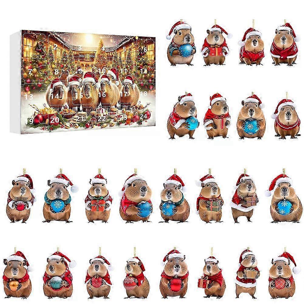 Xmas Ornaments Collection for Capybara Theme Tree Decor