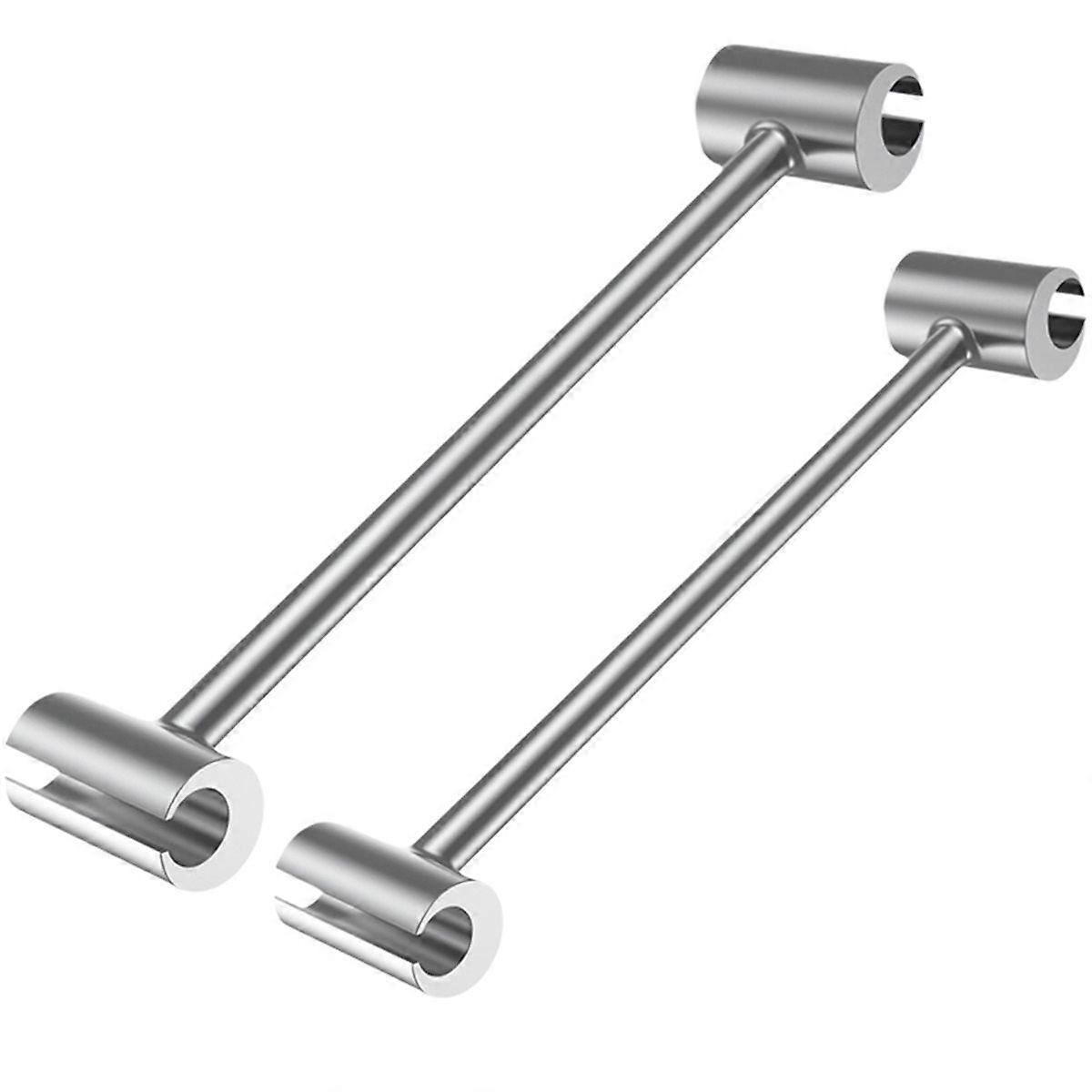 2PCS Hinge Gaps Adjusting Wrench Double Head Door Hinge Repair Spanner Labor-Saving Wrenches