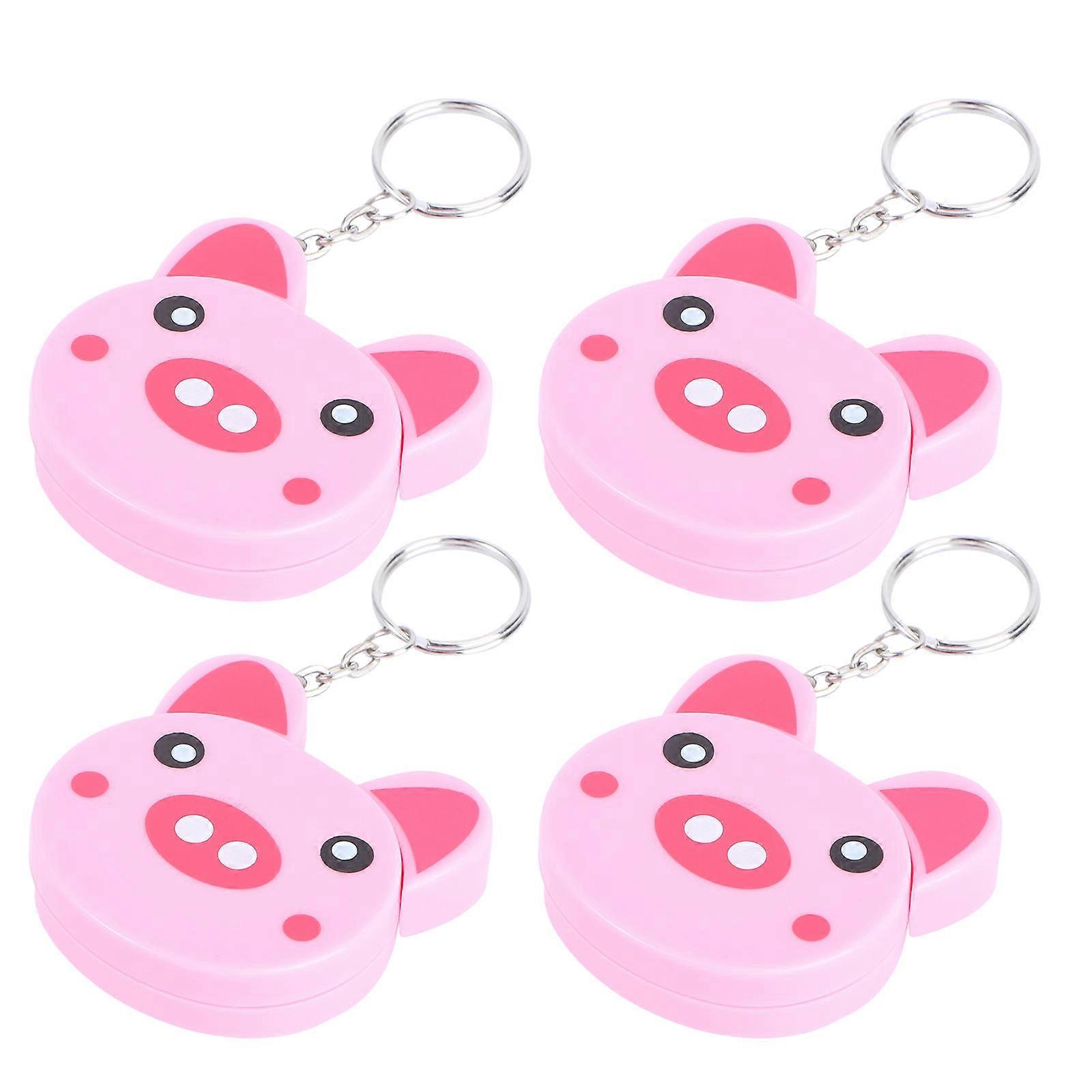 Clothes Measuring Tape Animal Shape Retractable Measurement Tool Architecture Construction 4Pcs