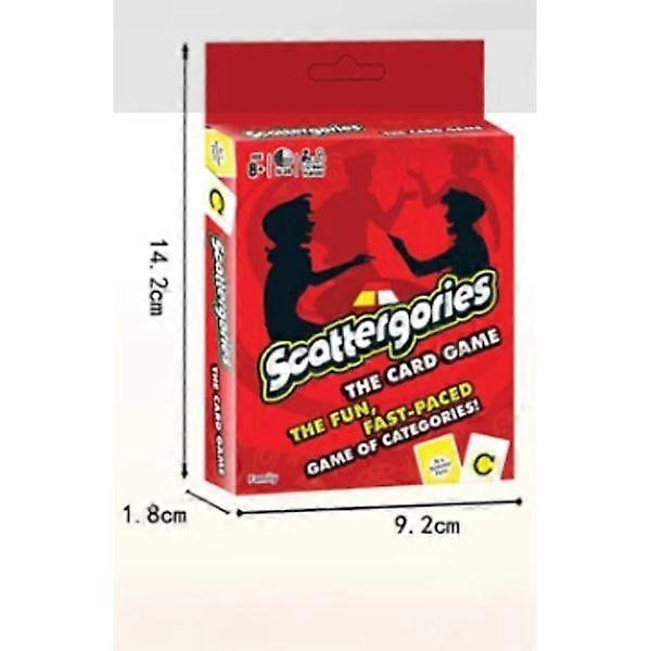 Jeu de société Scattergories d'Hasbro, à partir de 13 ans