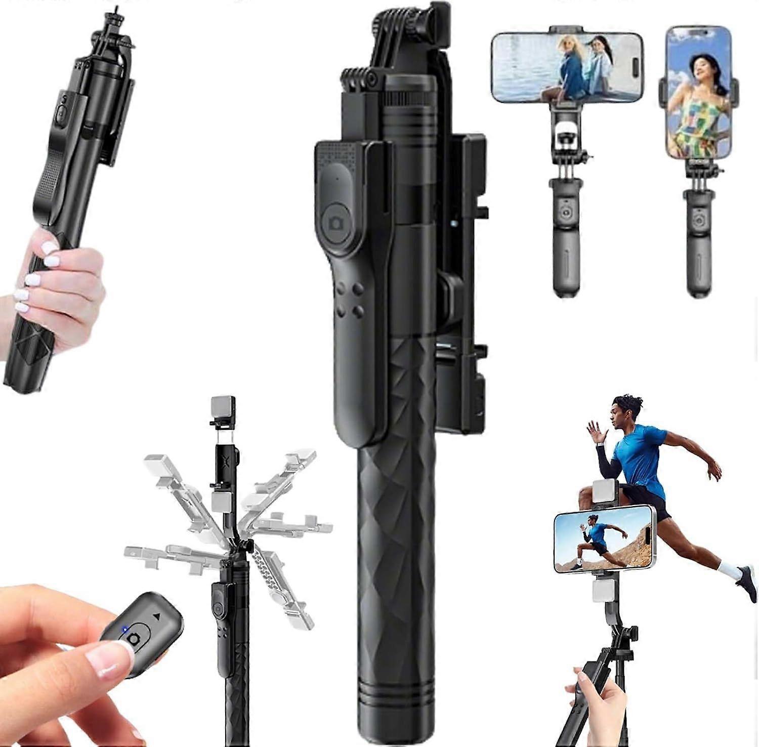 Gimbal Stabilizer - Smart Ai Facial Recognition Phone Tripod 360, Phone Gimbal Stabilizer