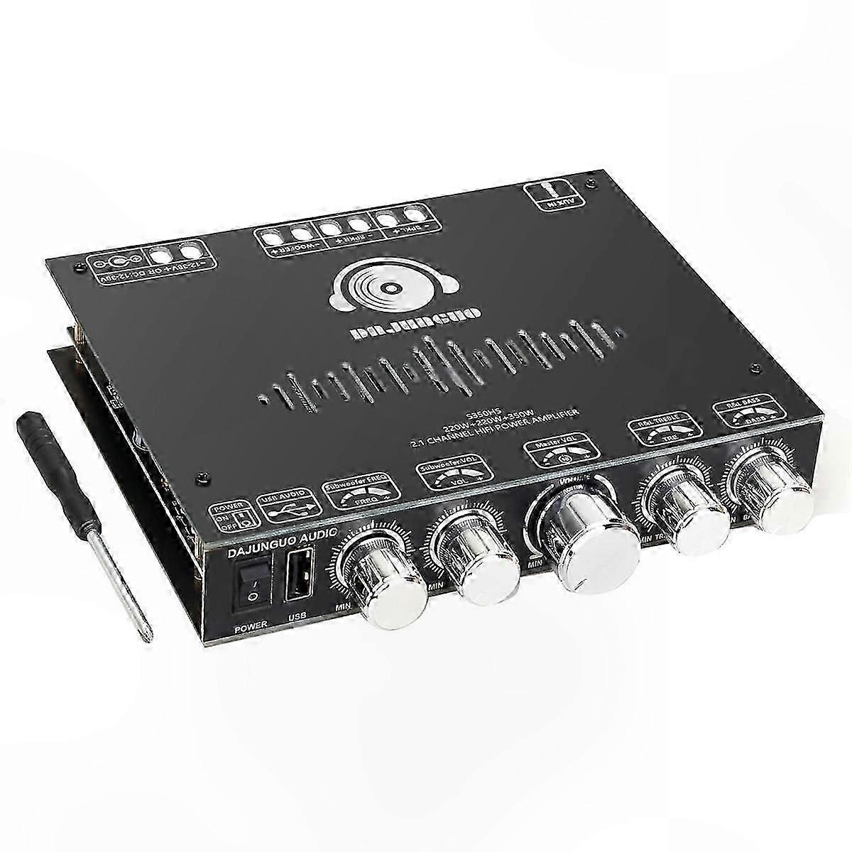 Bluetooth Audio Amplifier Board 2.1 Channel with Subwoofer Output
