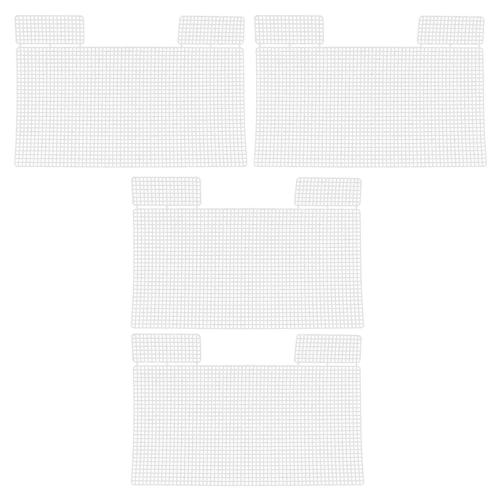 Thick Plastic Mesh 4Pcs DIY Mesh Fabric for Bag Crochet Projects