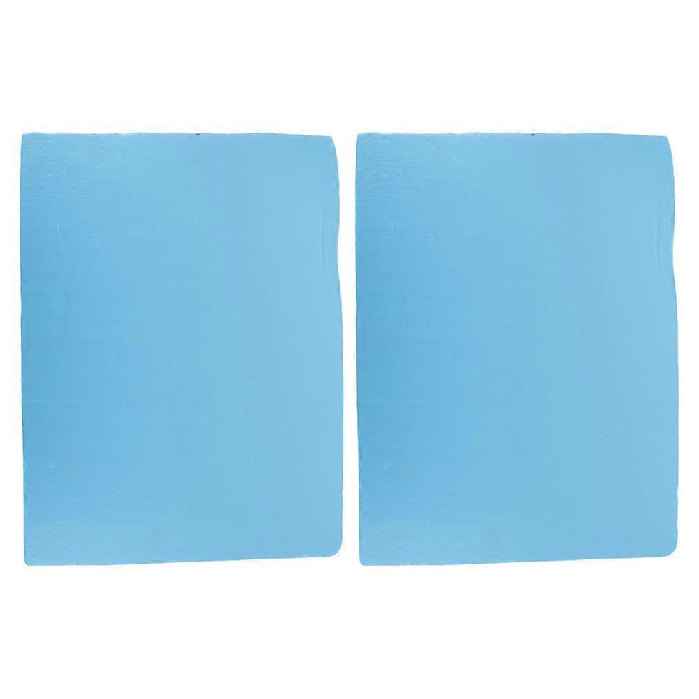 2Pcs Blocks for Crafting Providing Lightweight DIY Modeling