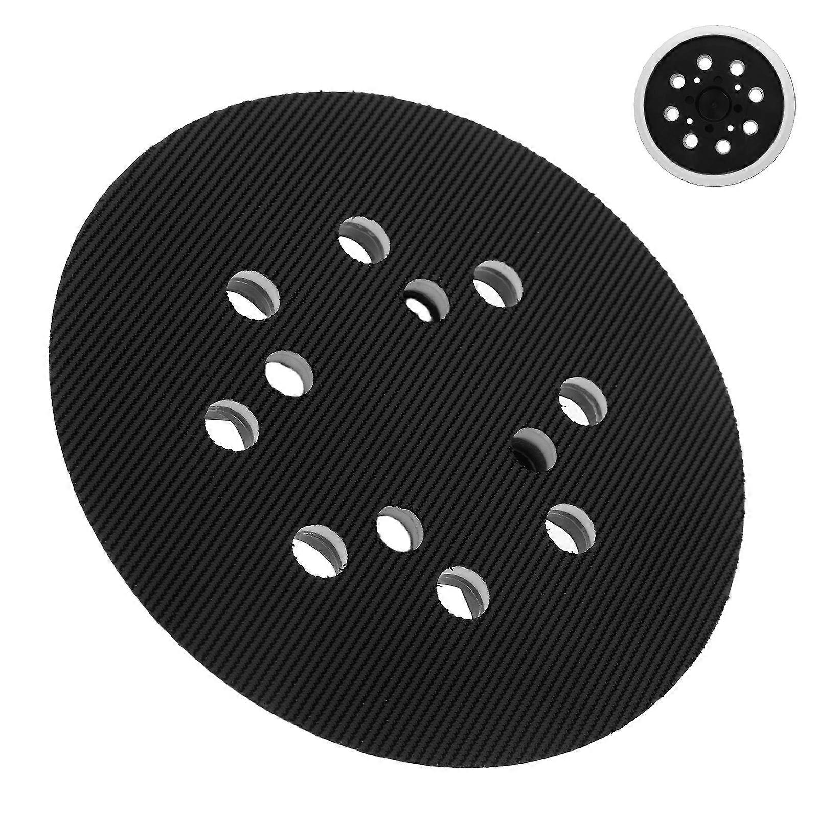 Sanding Pad Replacement For Orbit Sander 8 Hole Hook And Loop Ideal For Woodworking Metal Polishing Black Durable 1Pack