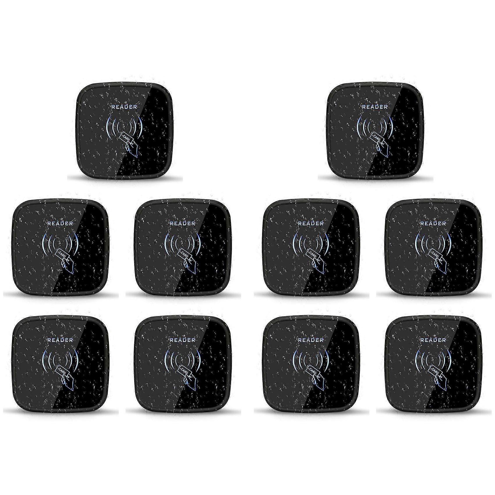 10X RFID Double Frequency Card Reader ID & IC 125khz & 13.56M Wiegand 26/34 Output Waterproof IP67 Sn:D81