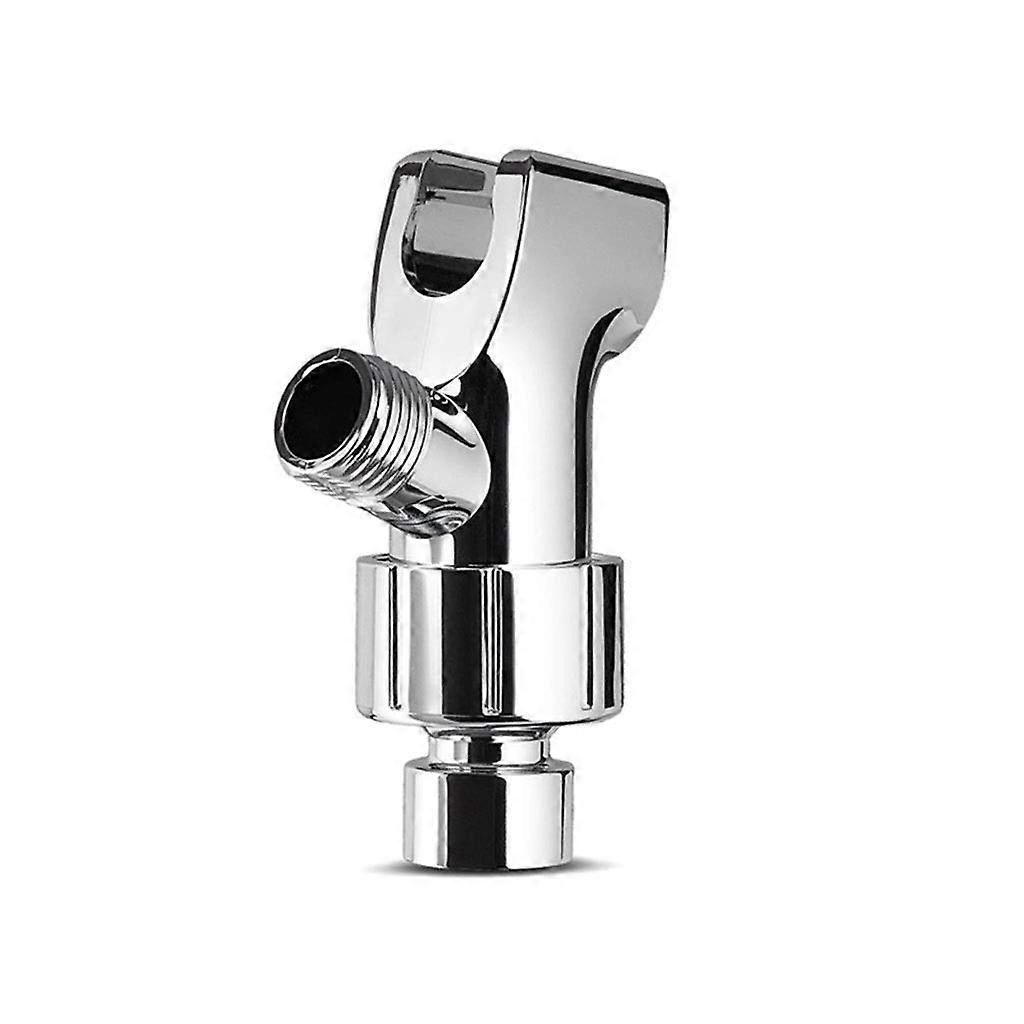 Handheld Shower Holder with 360° Adjustable Brass Bracket, Universal Fit and Tool Install