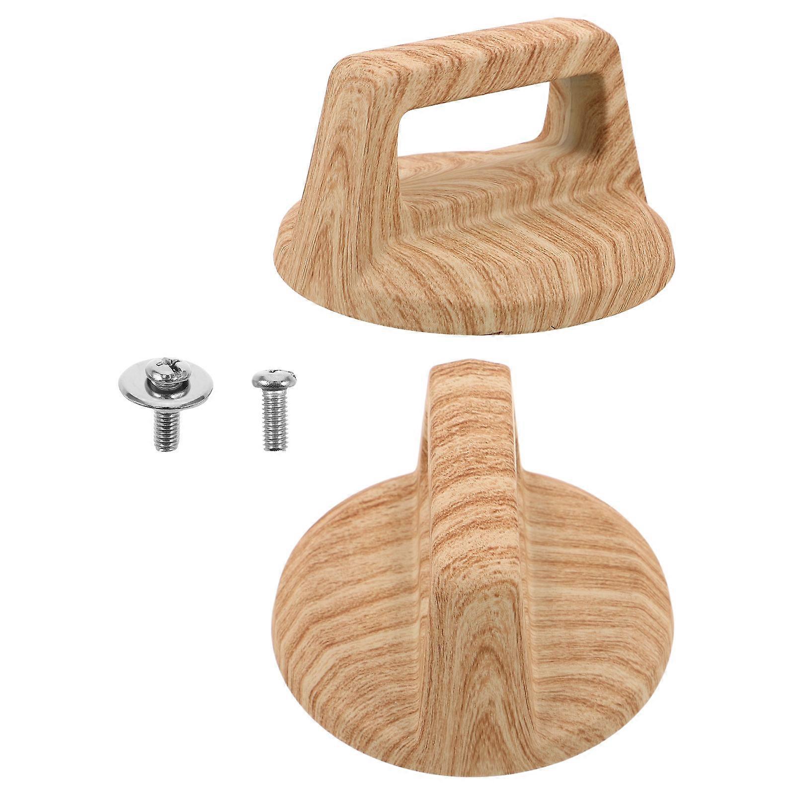 Light Brown Pot Lid Handle Replacement for Universal Cooking Pots 2Pcs