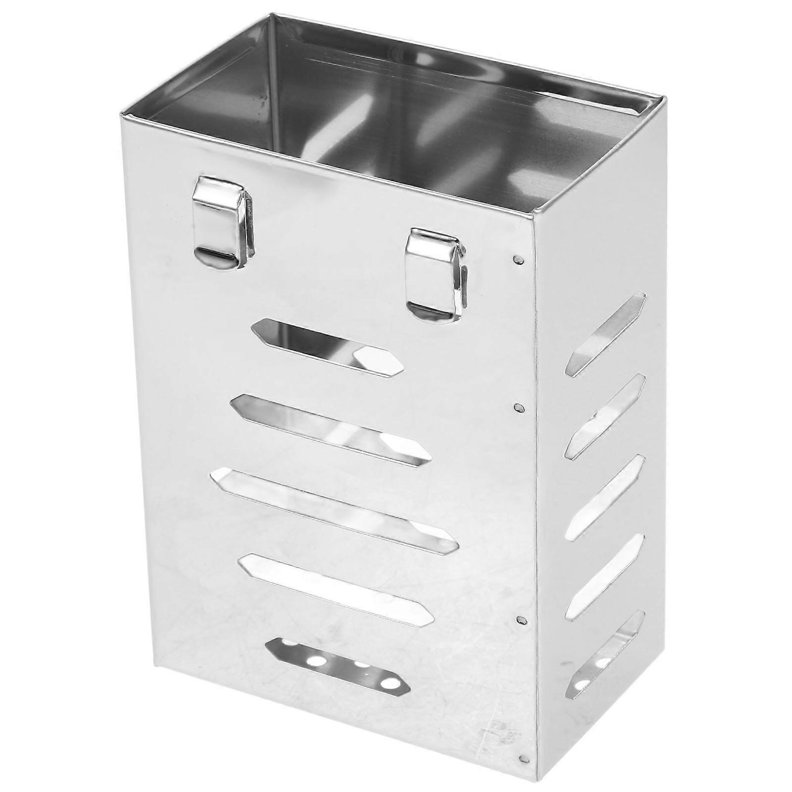 Stainless Steel Utensil Holder Wall Mount for Storage Use