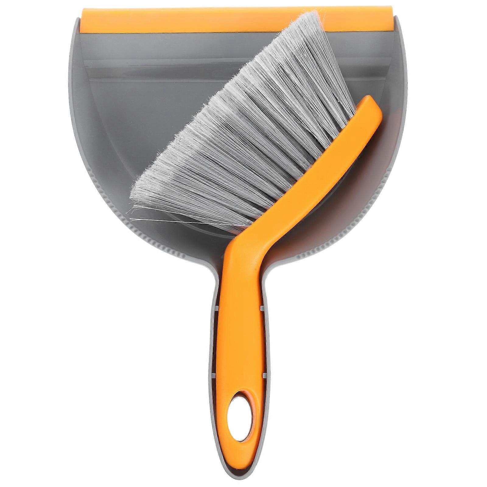 Mini Cleaning Brush and Dustpan Set for Keyboard Cleaning with 4Sets Plastic