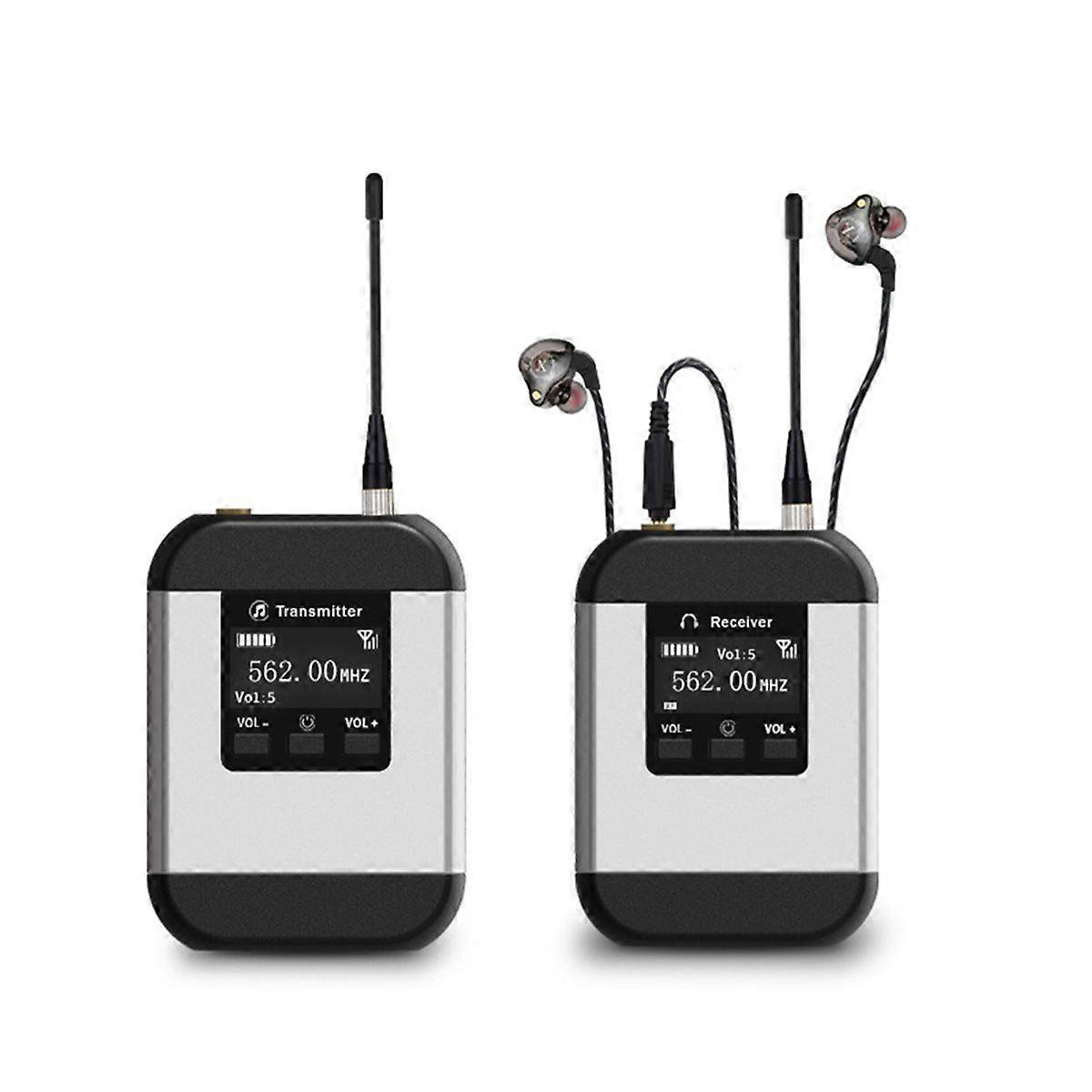 UHF Wireless in Ear System Portable Charging System Music Audio Monitoring-Live Rehearsal Live Perf