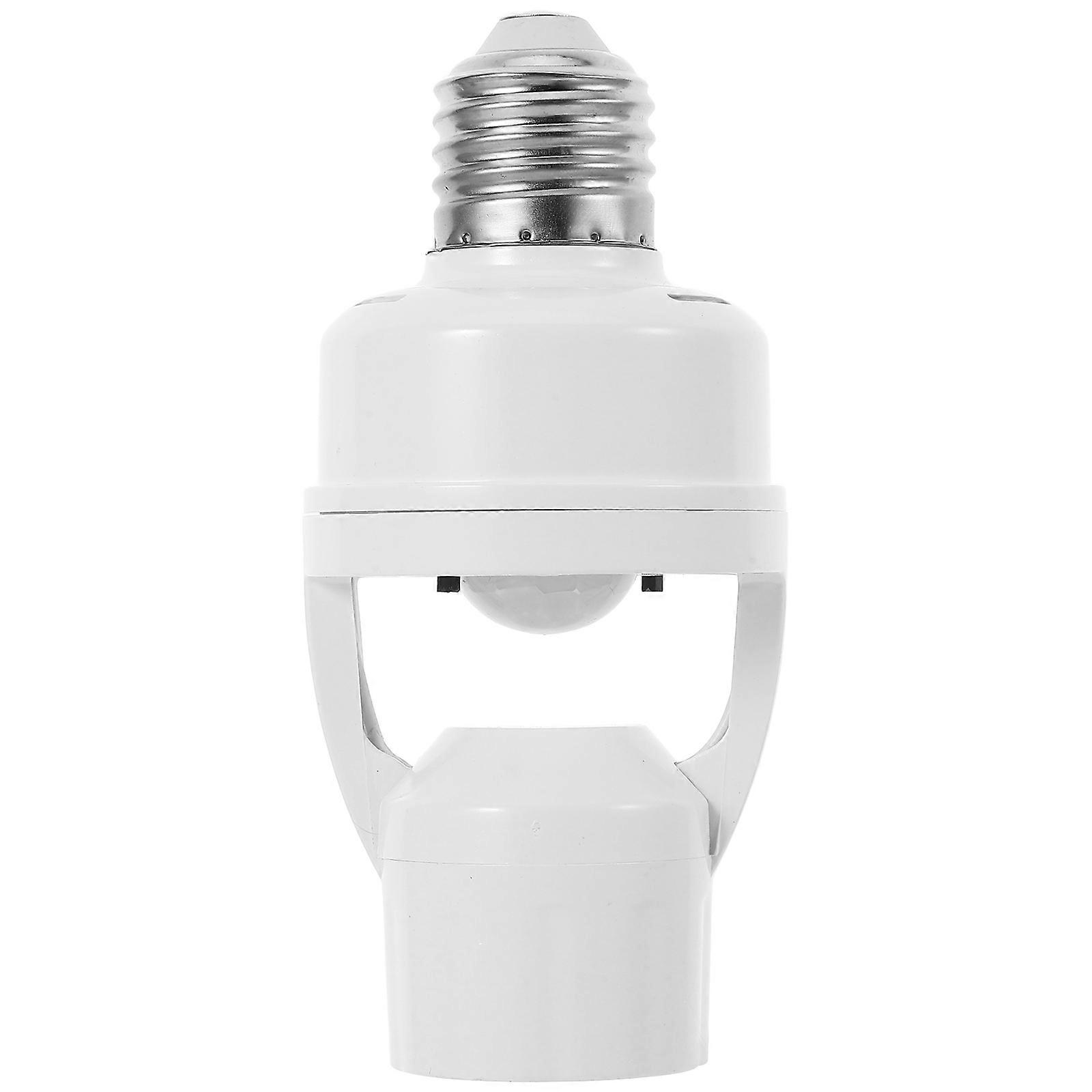 Infrared Sensor Light Socket E27 Automatic Light Control Holder for Home