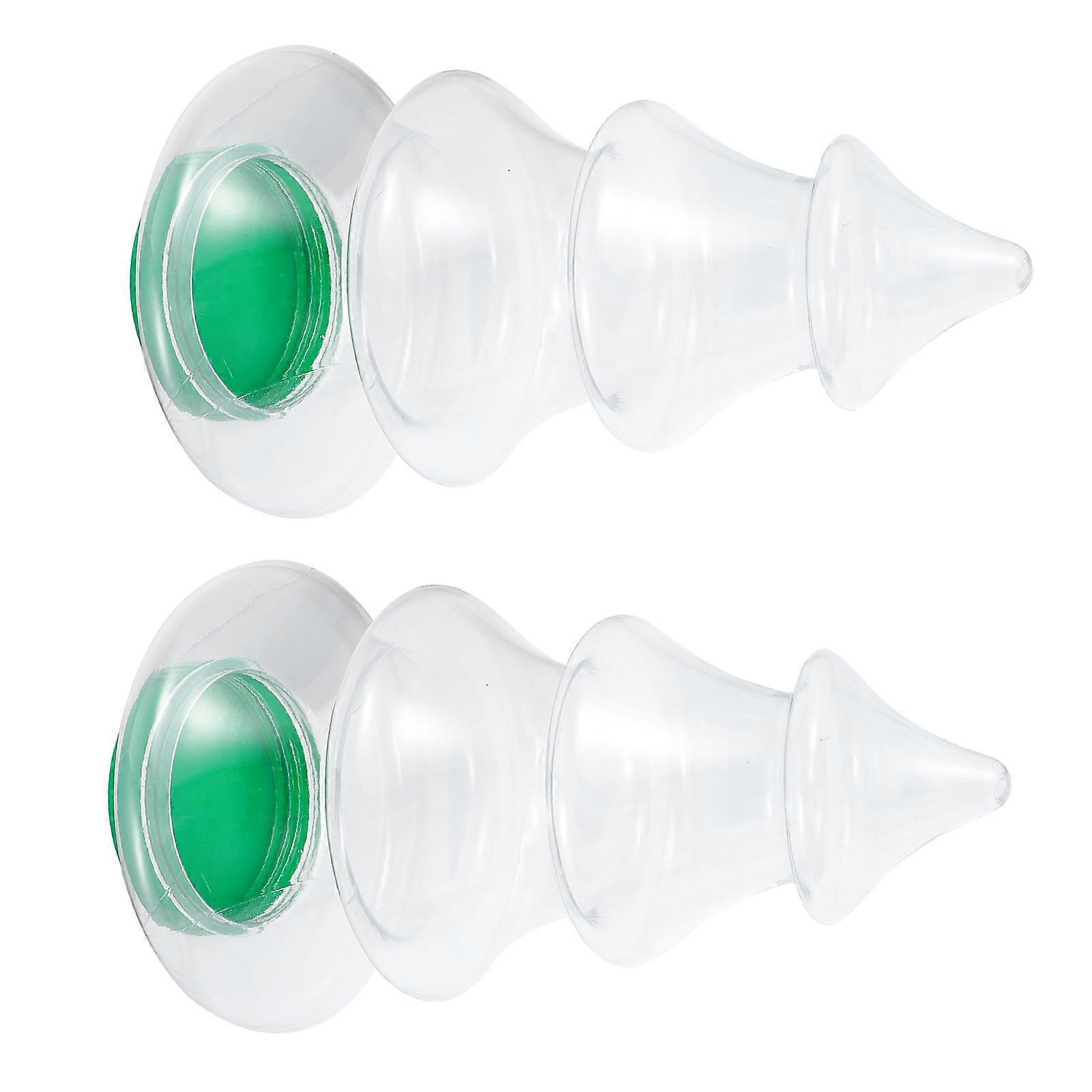 Storage Bottle Christmas Tree Shaped Candy Container with 4Pcs for Home