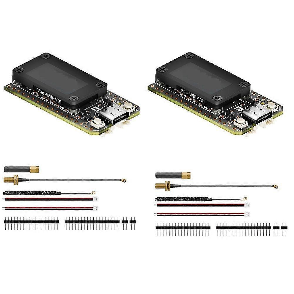 Meshtastic 0.96inch OLED Solar Powered LoRa 32 V4 Dev-Board GPS ESP32 SX1262 WiFi BLE Low Power for LoRaWAN IoT 2PCS