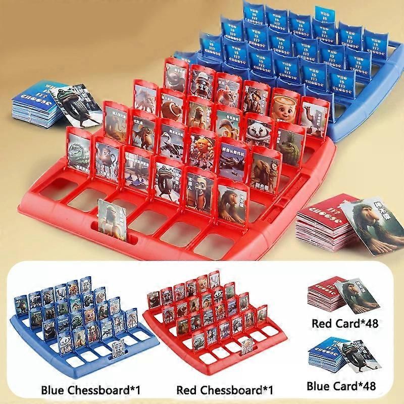 Cerveau italien devinez qui je suis? Jeu de cartes de d��duction interactive pour 2 joueurs, jeu de soci��t�� Tung Sahur Tralarero Tralala, jeu